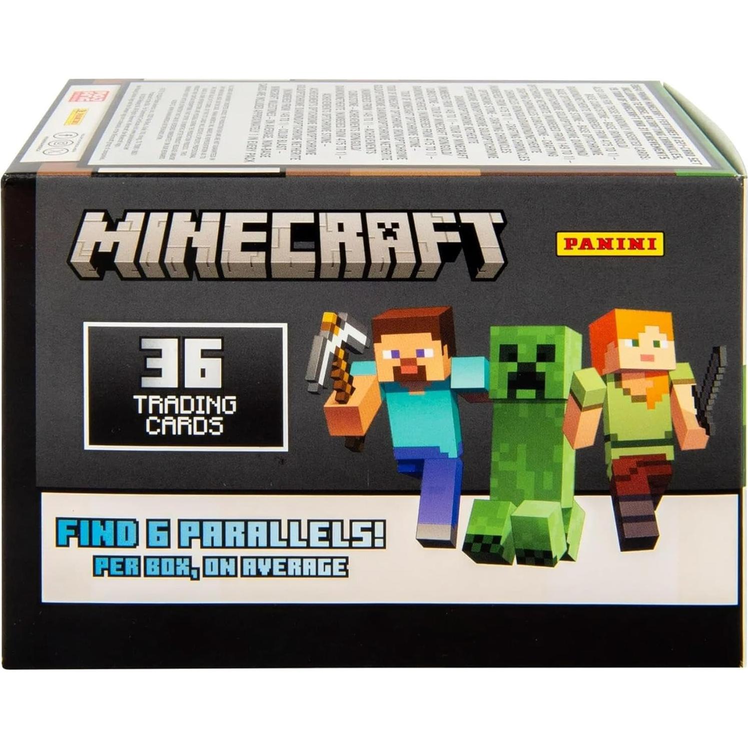 Caja de Blaster Panini Minecraft - 36 Tarjetas Coleccionables