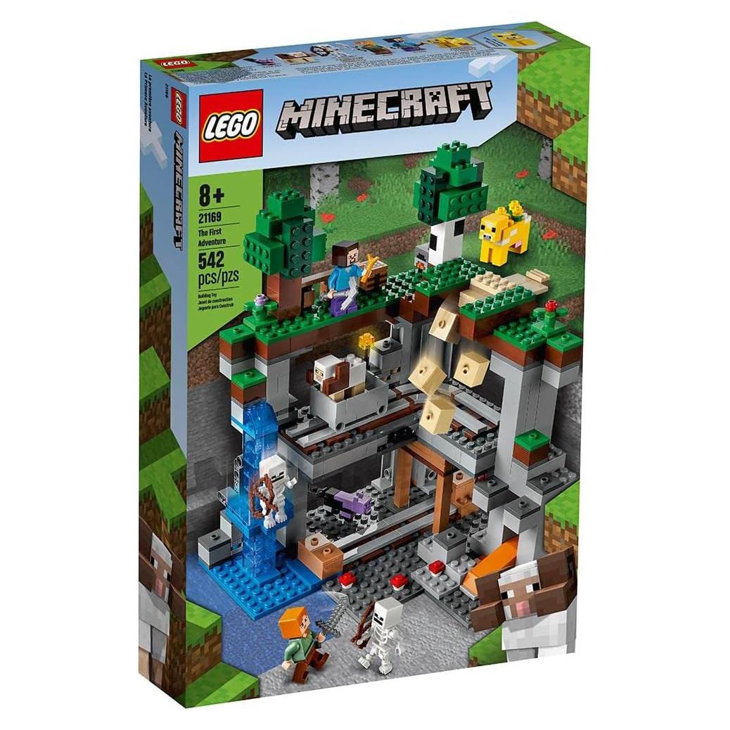 LEGO Minecraft La Primera Aventura 21169 - Juego Interactivo 542 Piezas
