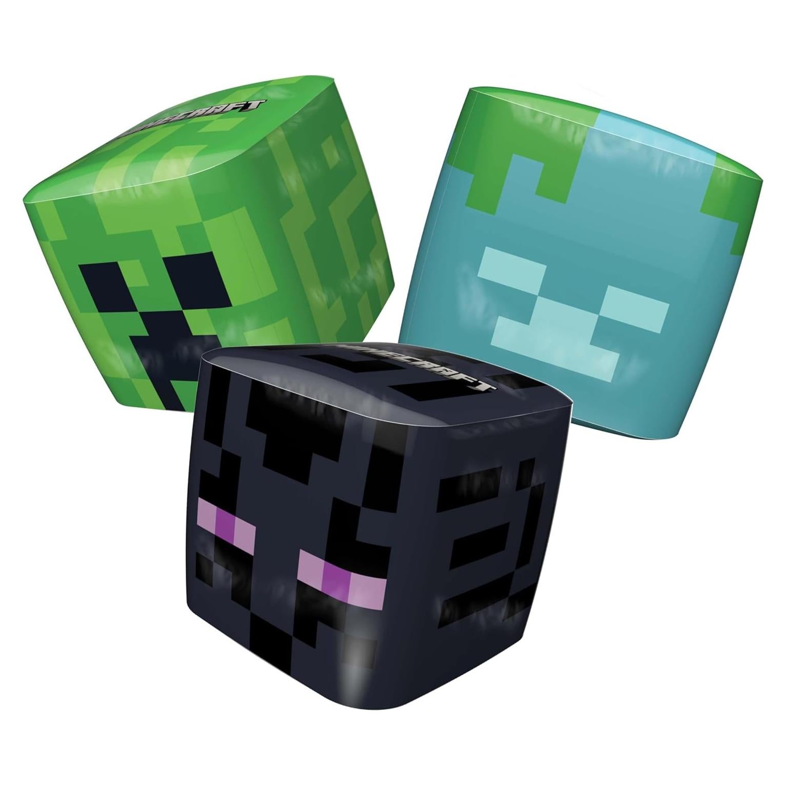 Pelotas de Playa Minecraft Playview - Paquete de 3, 40.64 cm