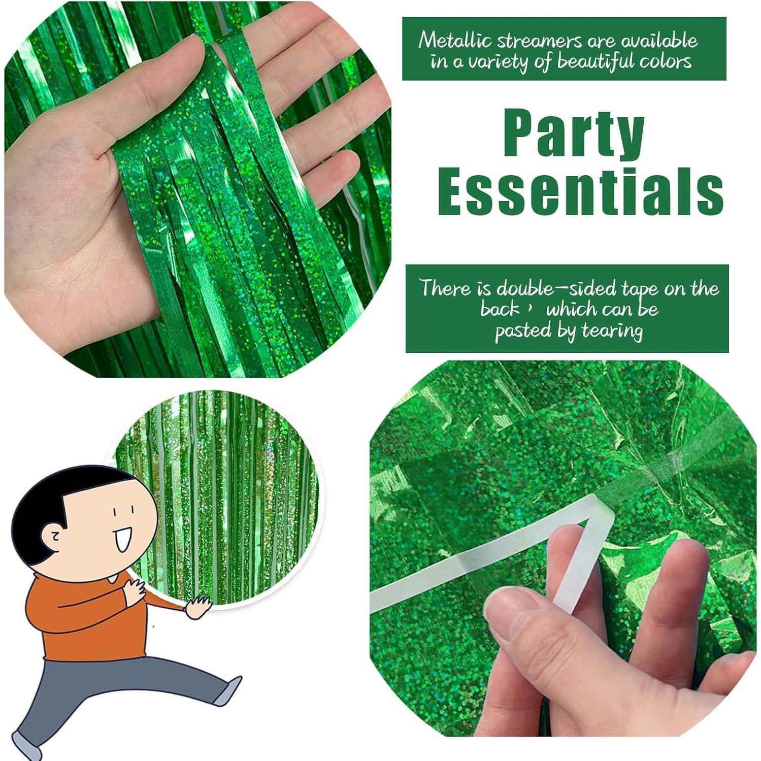 Kit de Decoración de Globos Miner Pixel - 123 Pcs + 2 Cortinas 1x2 m