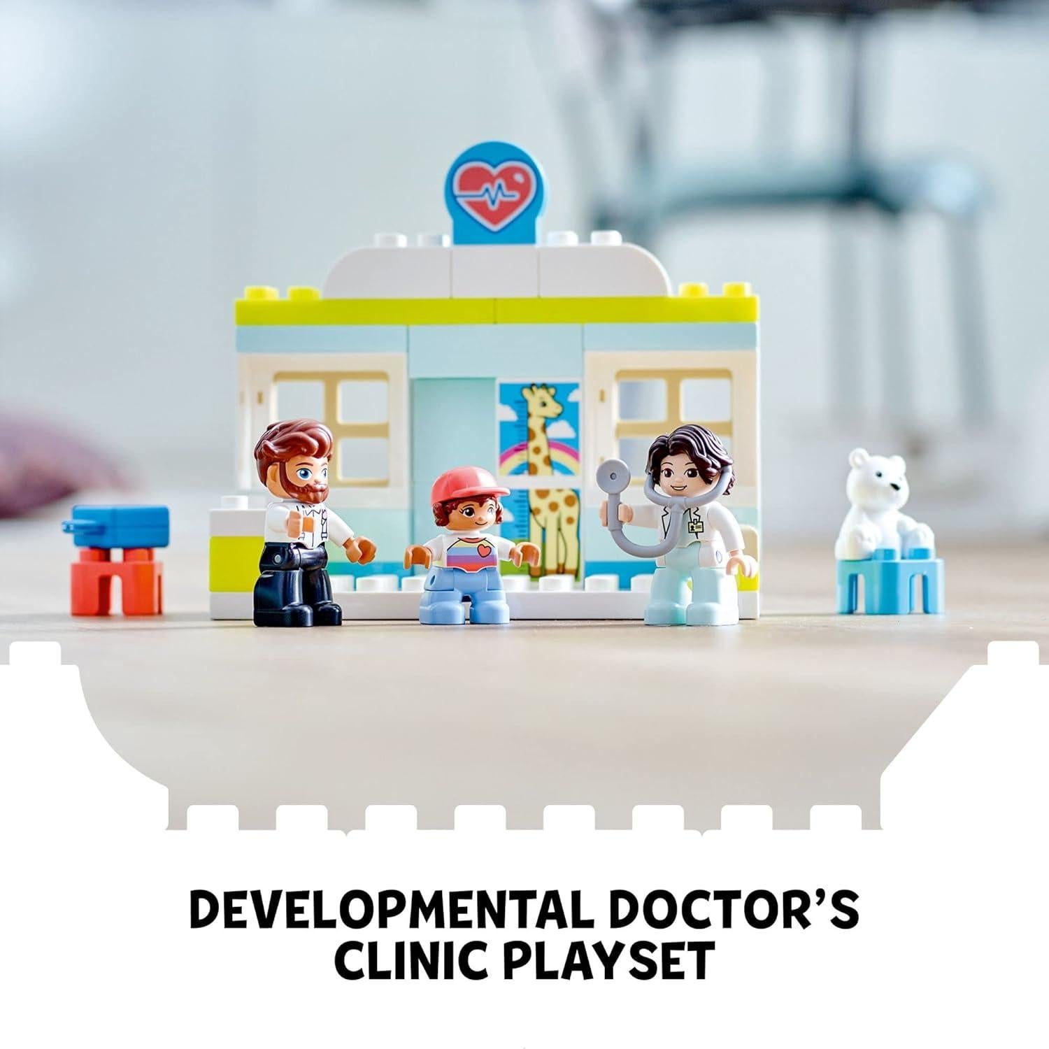 LEGO DUPLO Visita al Doctor 10968 - Juguete Educativo 34 Piezas