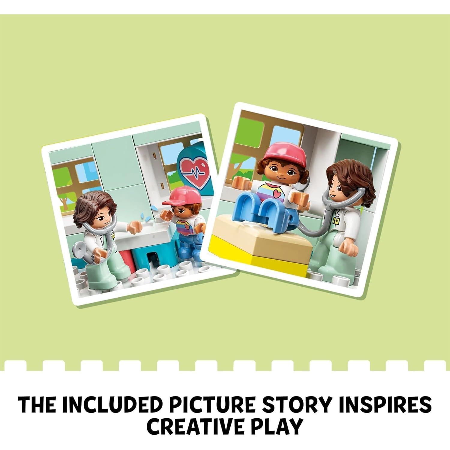 LEGO DUPLO Visita al Doctor 10968 - Juguete Educativo 34 Piezas