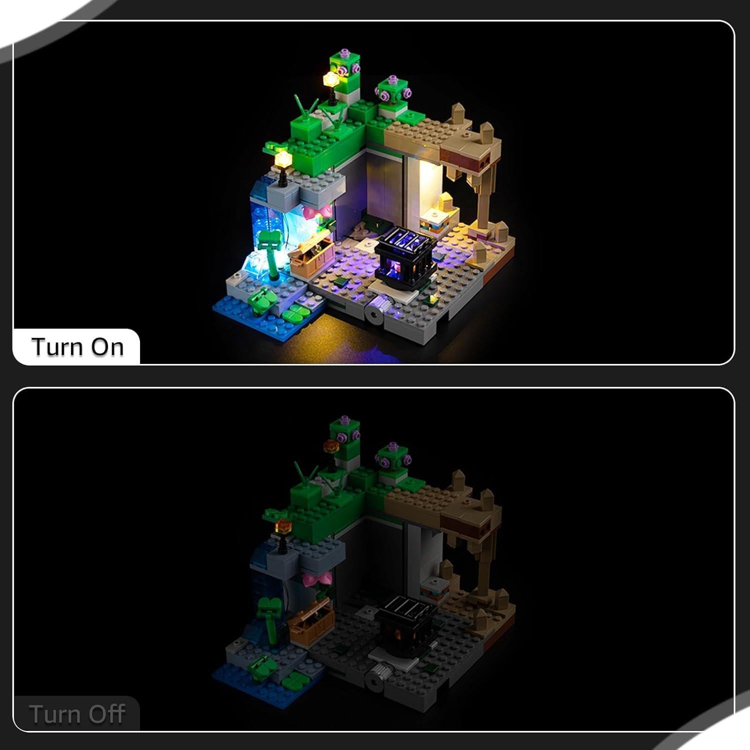 Kit de Luz LED Nitemode para Lego Minecraft 21189