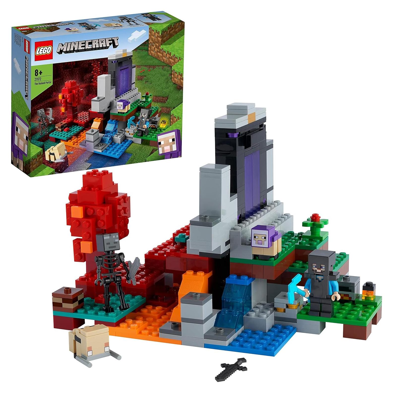 LEGO Minecraft Portal Arruinado 21172 - 316 Piezas