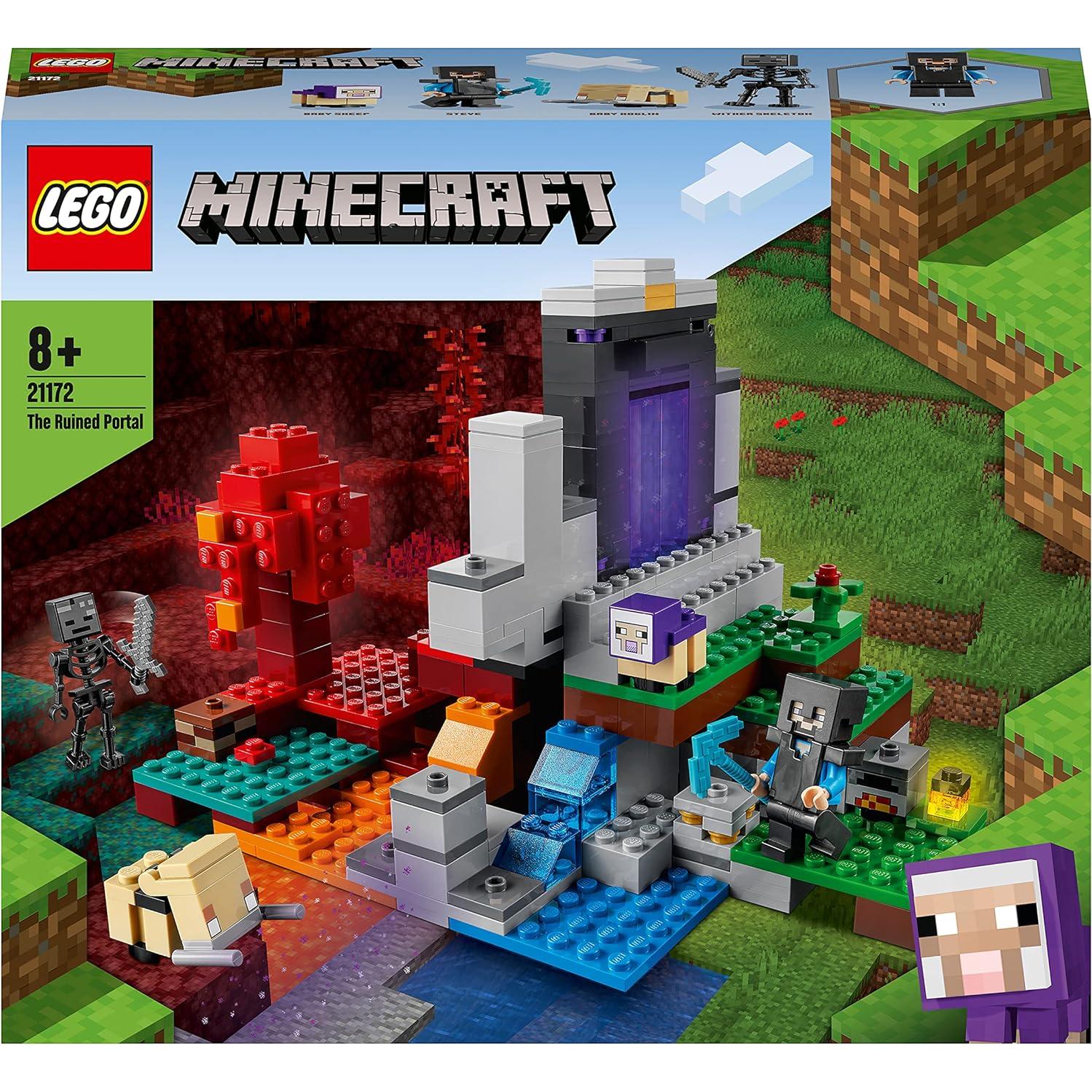 LEGO Minecraft Portal Arruinado 21172 - 316 Piezas