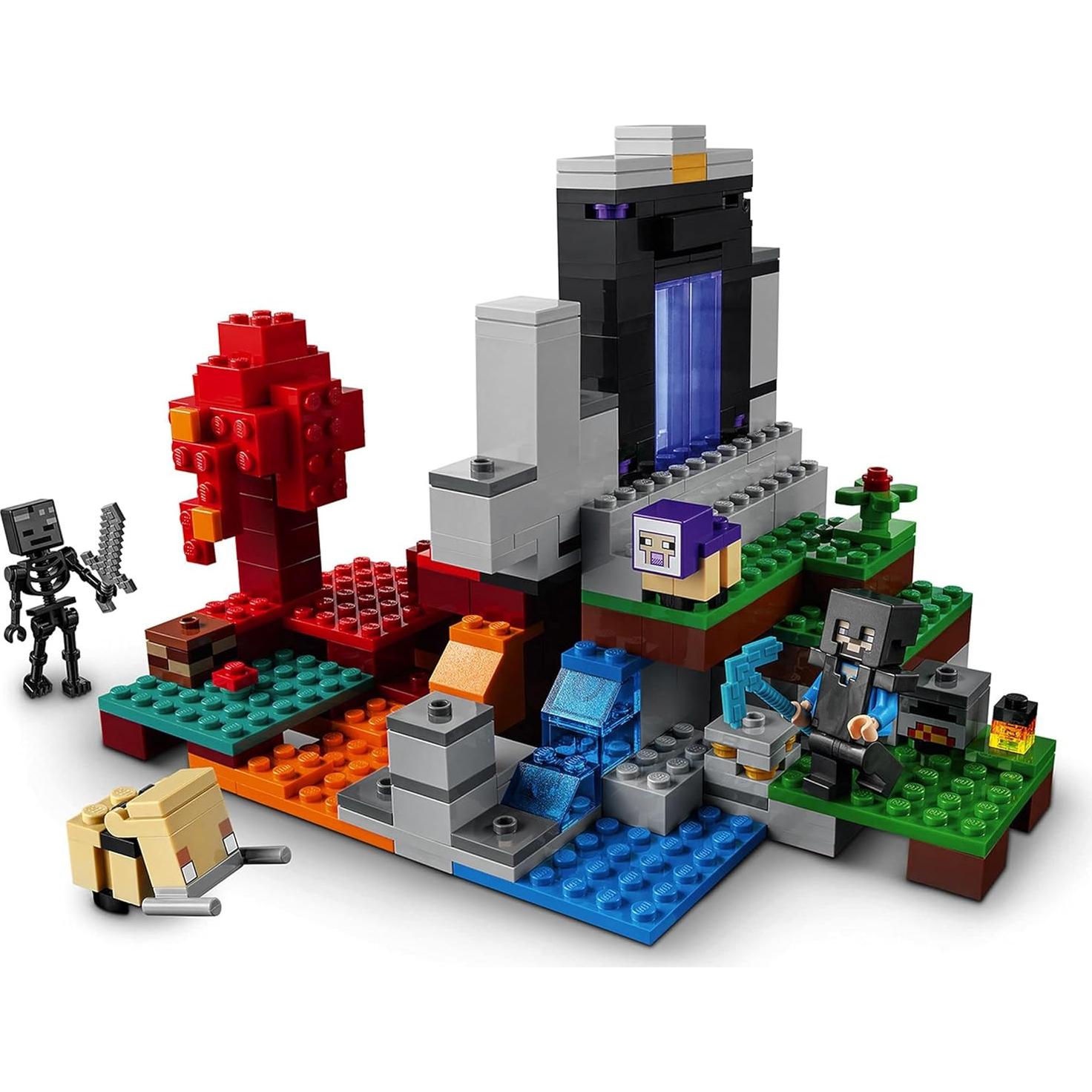 LEGO Minecraft Portal Arruinado 21172 - 316 Piezas