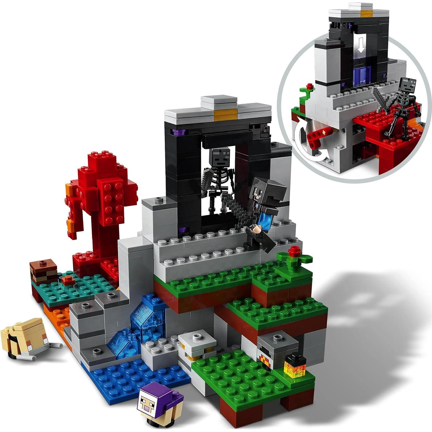 LEGO Minecraft Portal Arruinado 21172 - 316 Piezas
