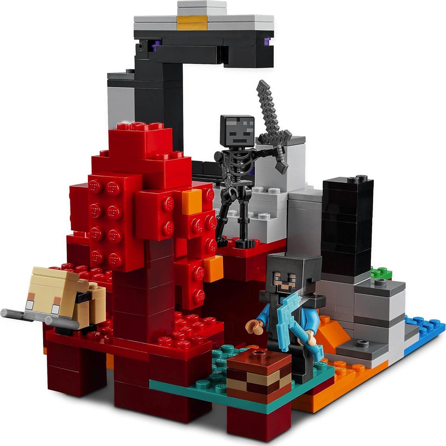 LEGO Minecraft Portal Arruinado 21172 - 316 Piezas