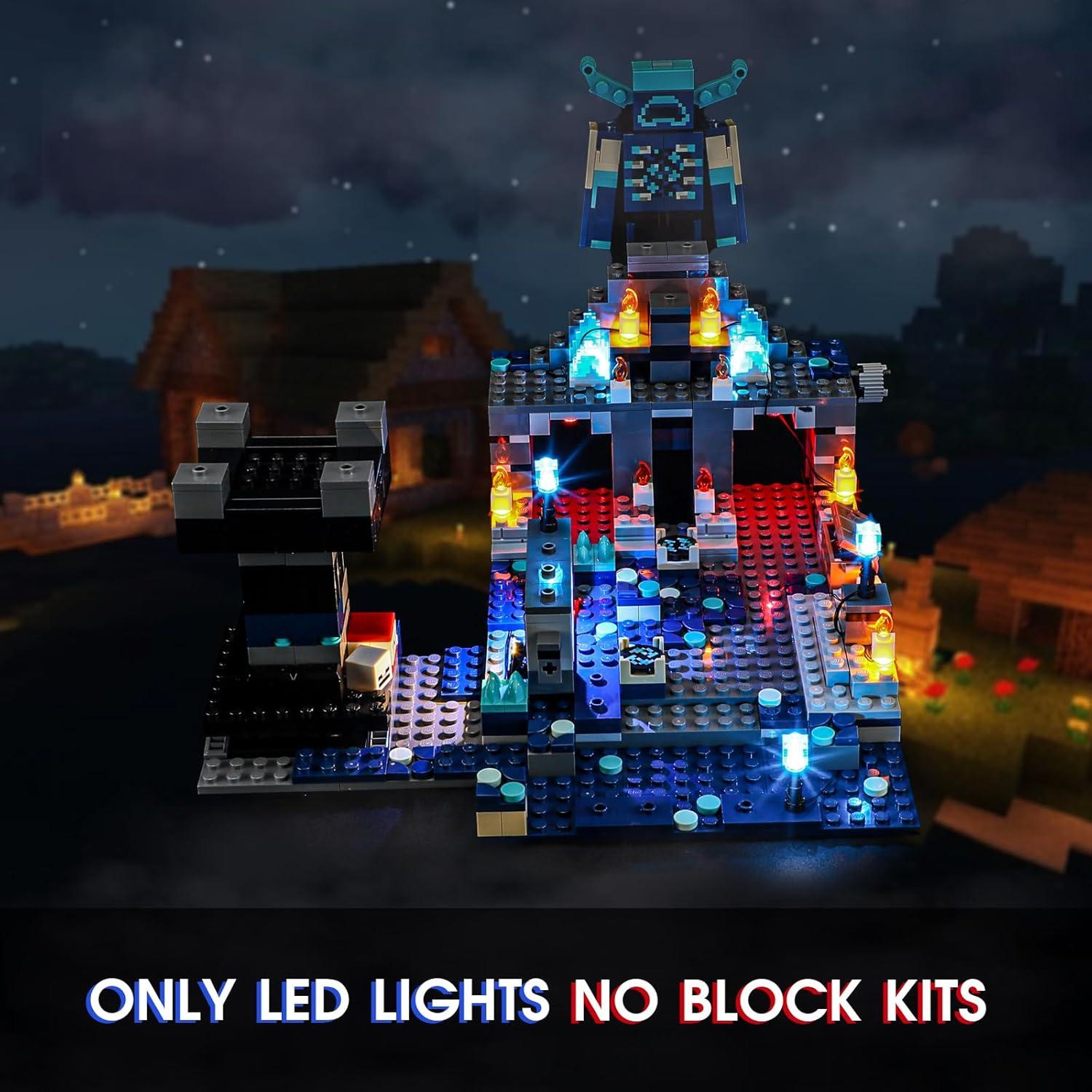 Luz LED Vaodest para Lego 21246 Batalla The Deep Dark