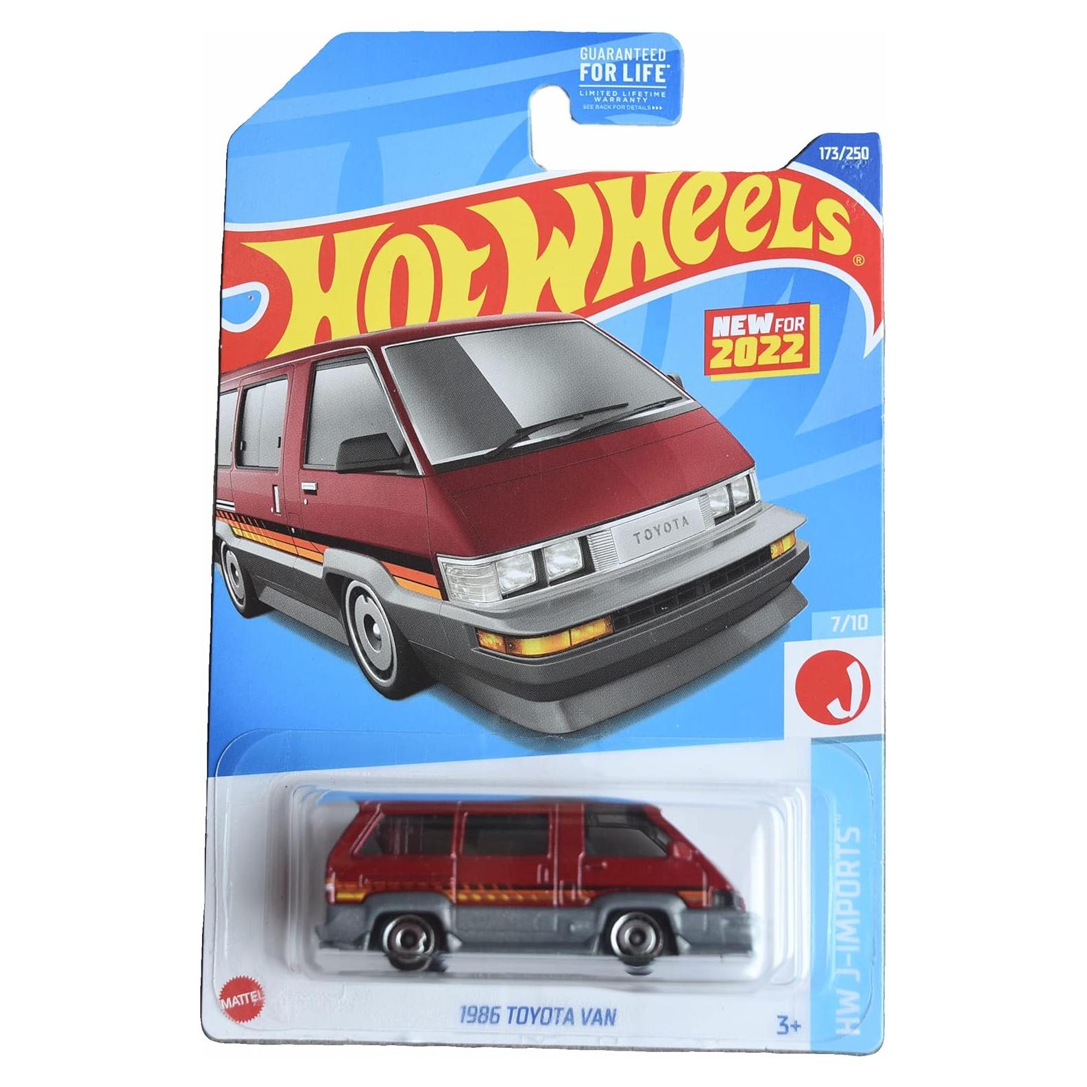 Hot Wheels Furgoneta Toyota 1986 Escala 1:64 Mattel