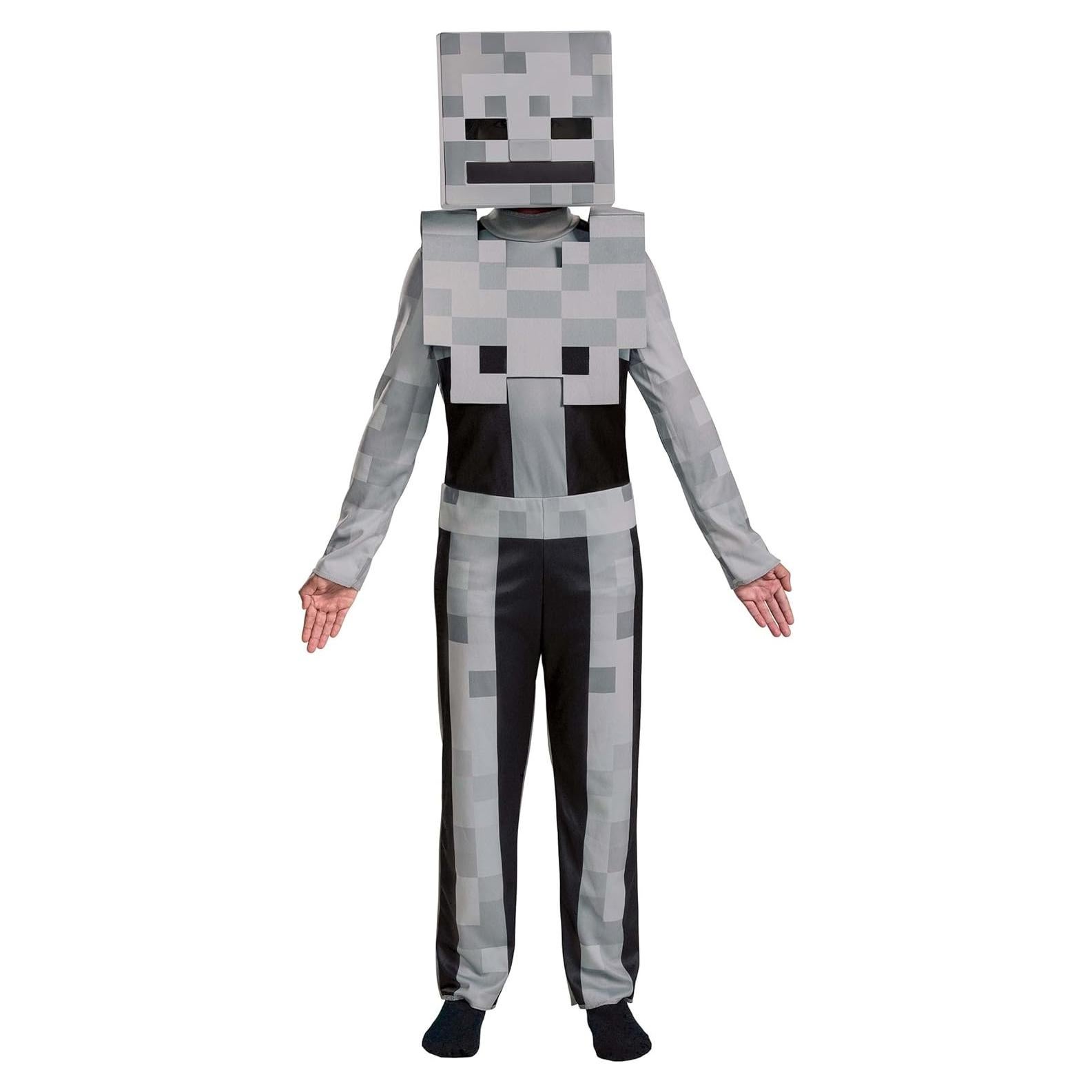 Disfraz de Esqueleto Minecraft para Niños 3T-16 | Licenciado