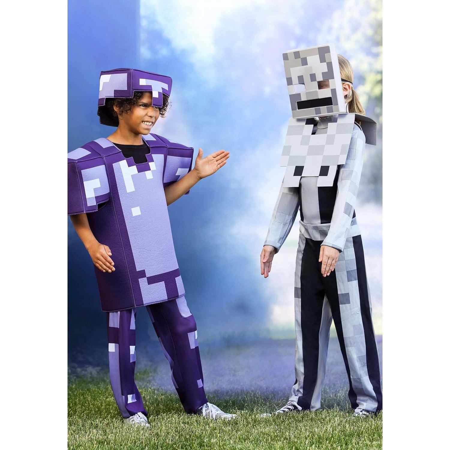 Disfraz de Esqueleto Minecraft para Niños 3T-16 | Licenciado