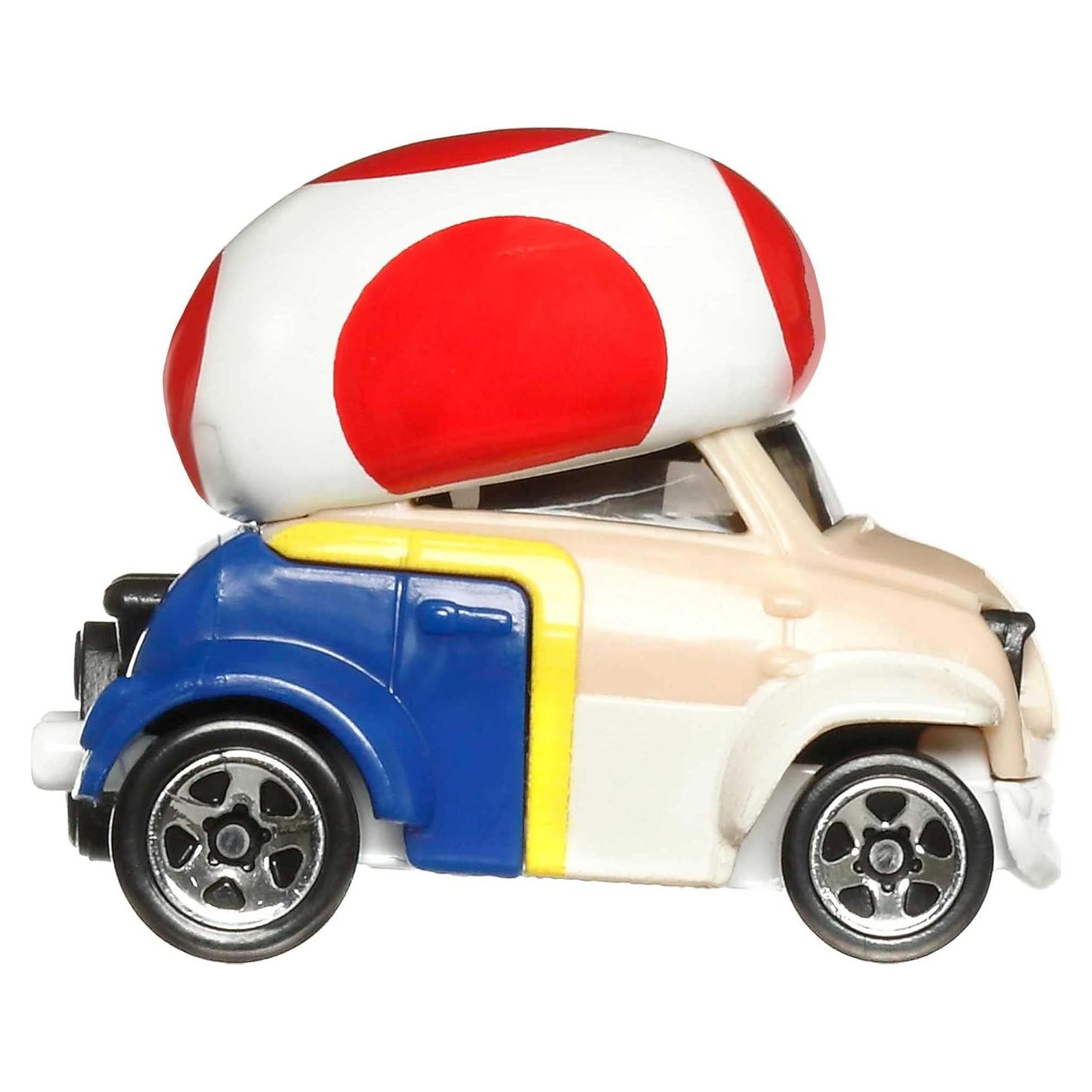 Hot Wheels Autos de Personajes Super Mario 1:64 Mattel
