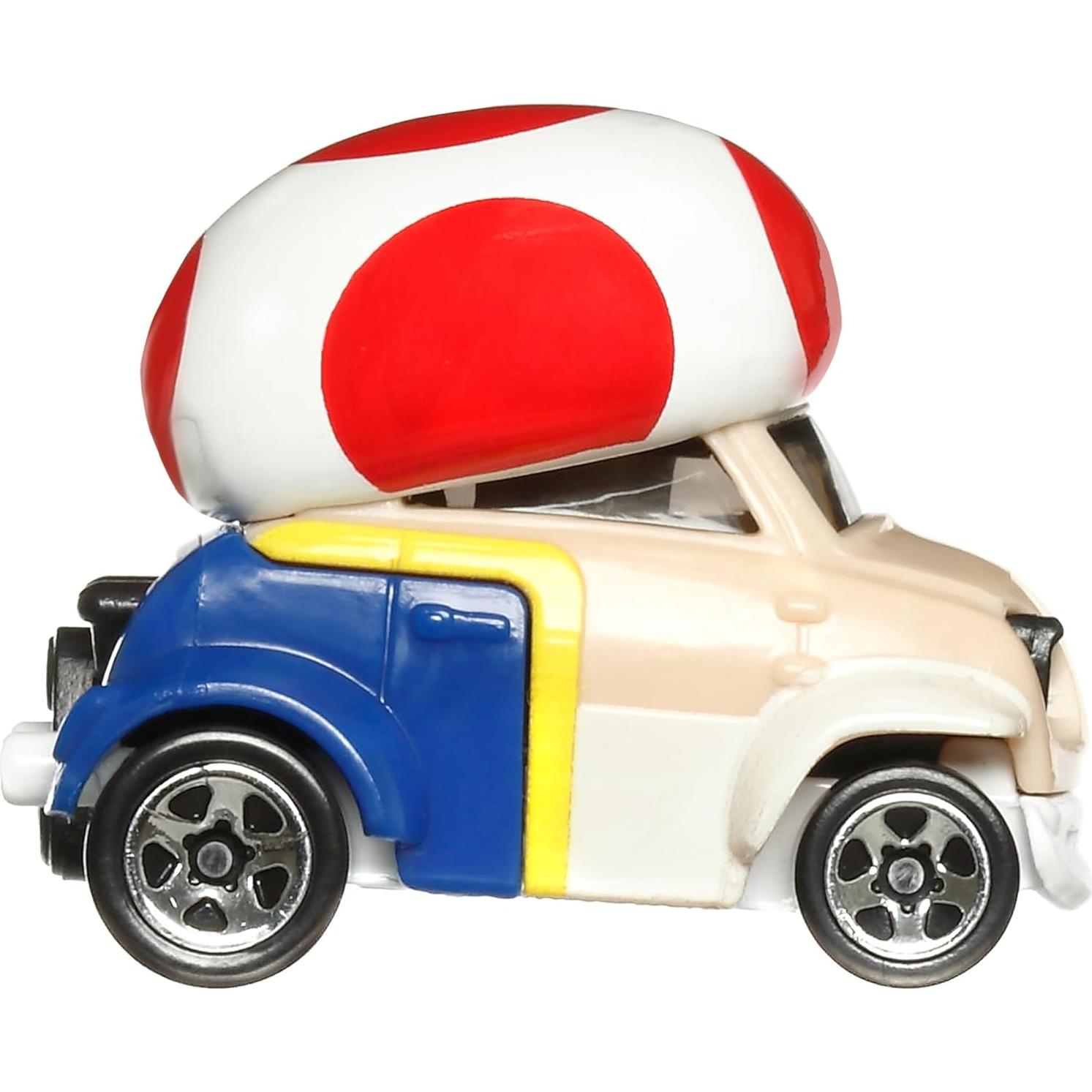Hot Wheels Autos de Personajes Super Mario 1:64 Mattel