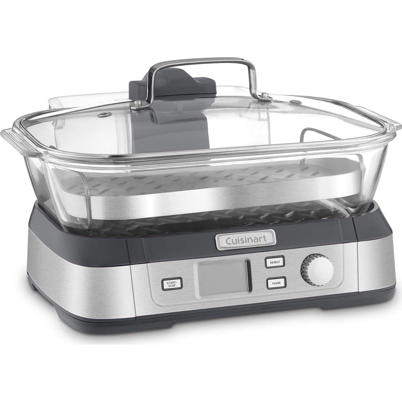Cocedor Digital de Vidrio Cuisinart STM-1000 5L Acero Inoxidable