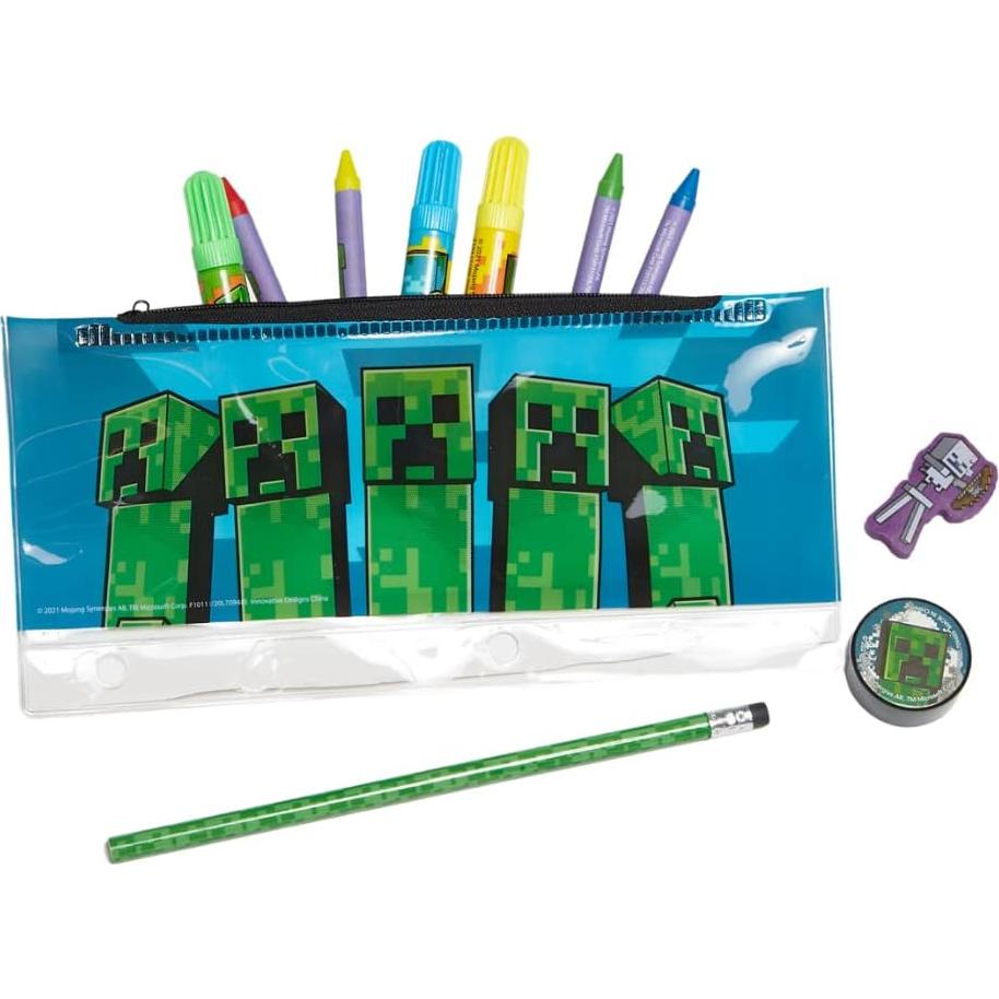 Conjunto de Arte y Stickers Minecraft 30 Pzs - Diseños Innovadores