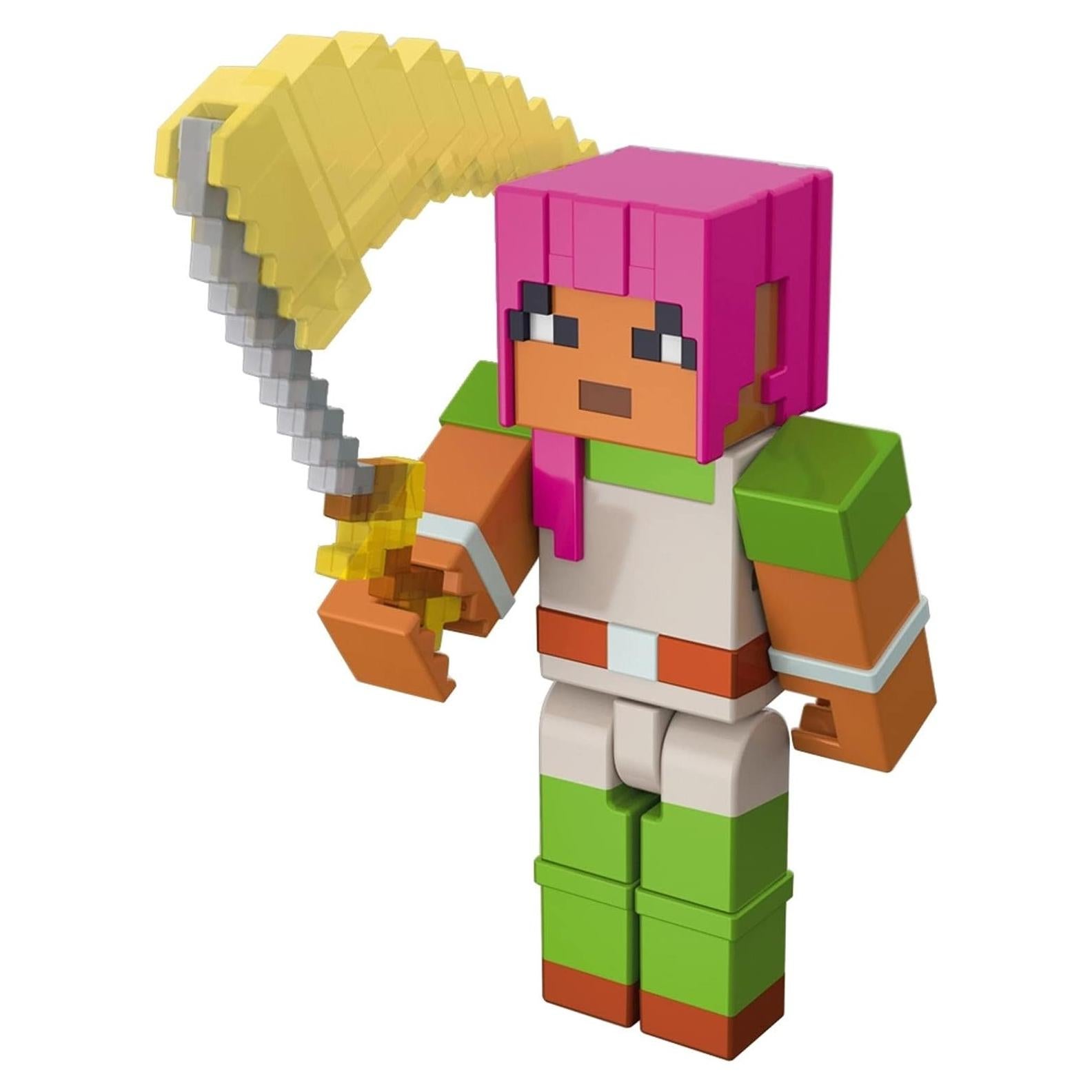 Figura Coleccionable Minecraft Dungeons Mattel 6.6 cm con Accesorios