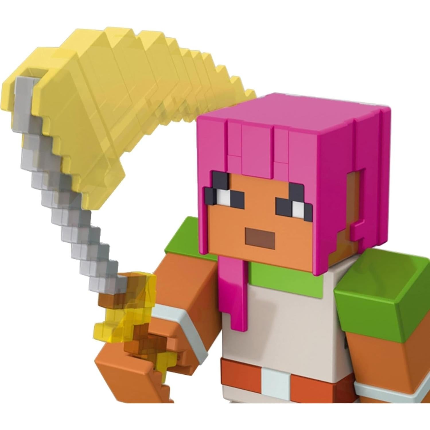 Figura Coleccionable Minecraft Dungeons Mattel 6.6 cm con Accesorios