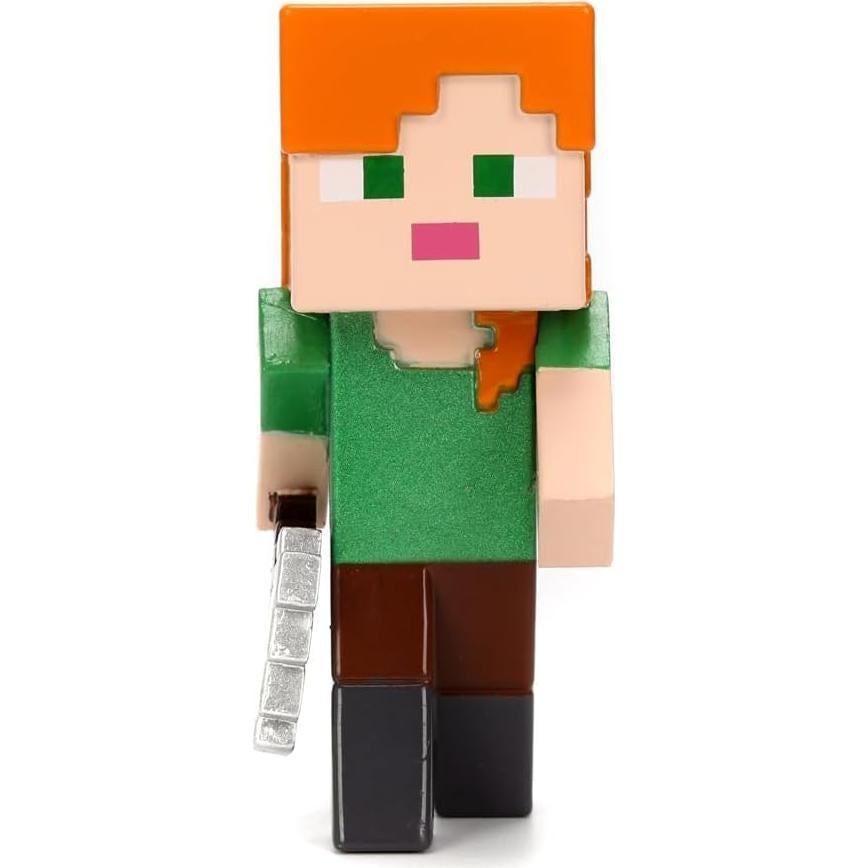 Figuras Coleccionables de Metal Jada Minecraft 4-Pack 6.35 cm