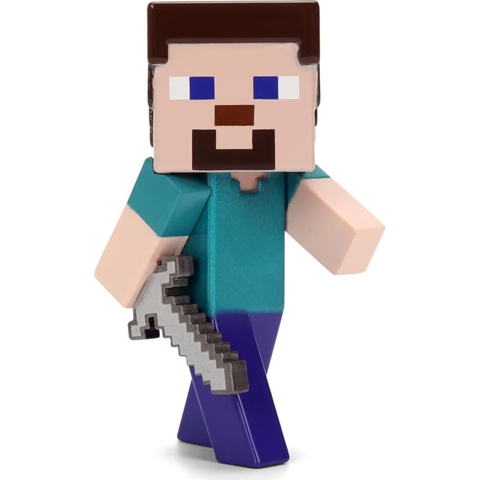 Figuras Coleccionables de Metal Jada Minecraft 4-Pack 6.35 cm