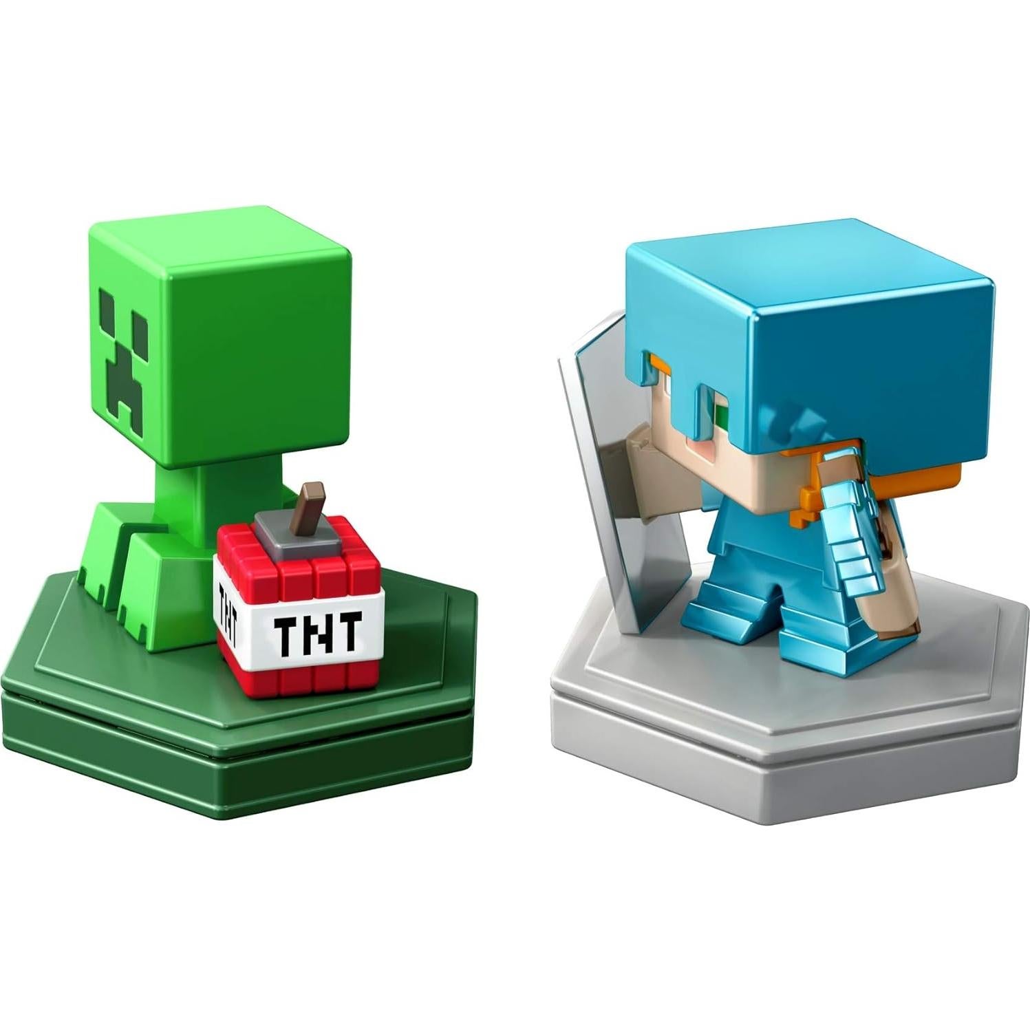 Figuras Mini Boost Minecraft Earth Mattel 2-Pack Juguetes