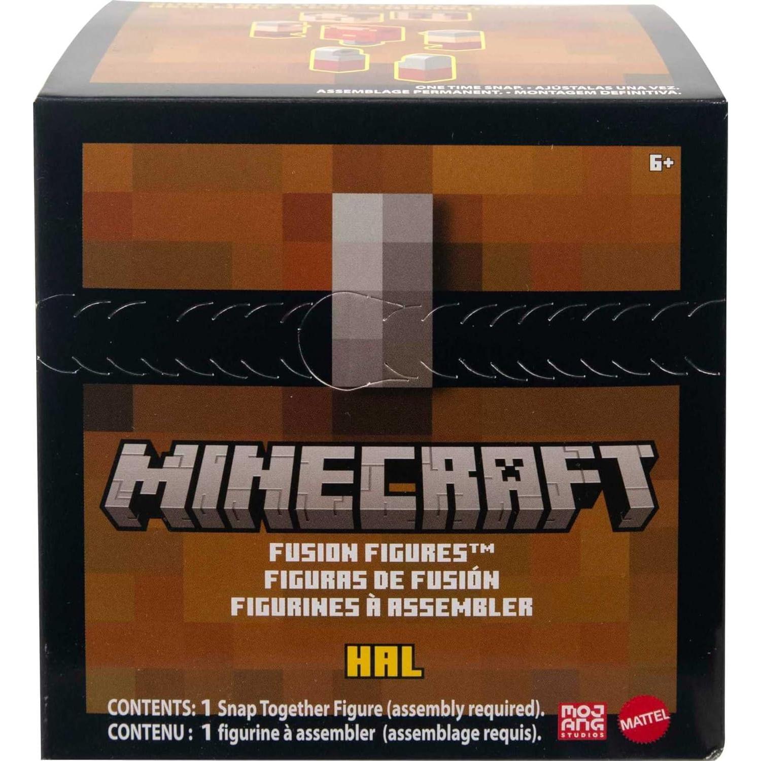 Juego de Figuras de Fusión Mattel Minecraft - Crea Personajes