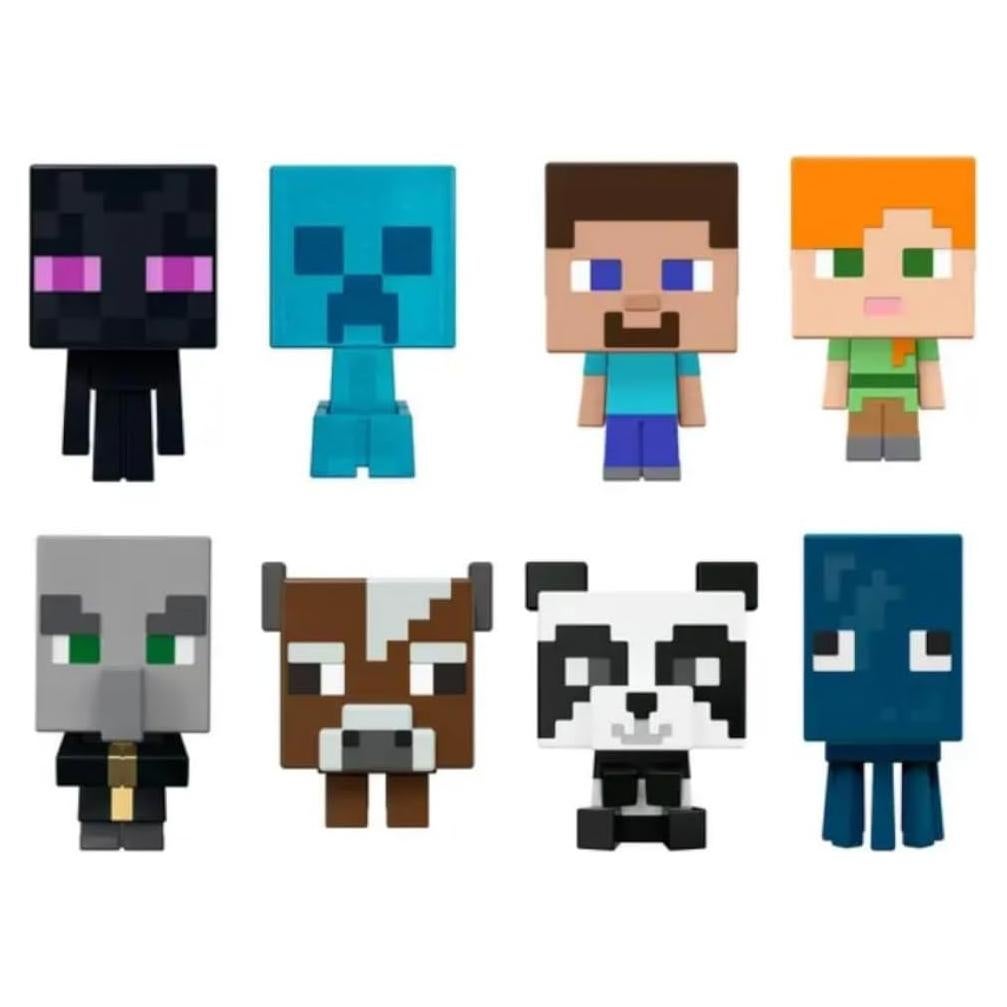 Conjunto de 8 Figuras Micro Mob Head Minis Mattel 2022