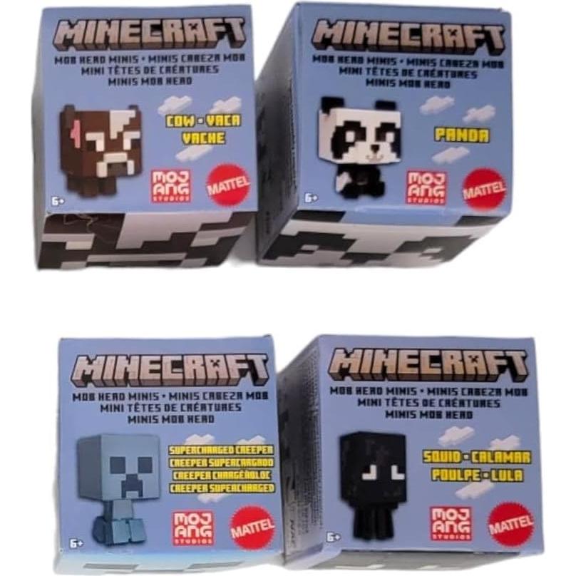 Conjunto de 8 Figuras Micro Mob Head Minis Mattel 2022