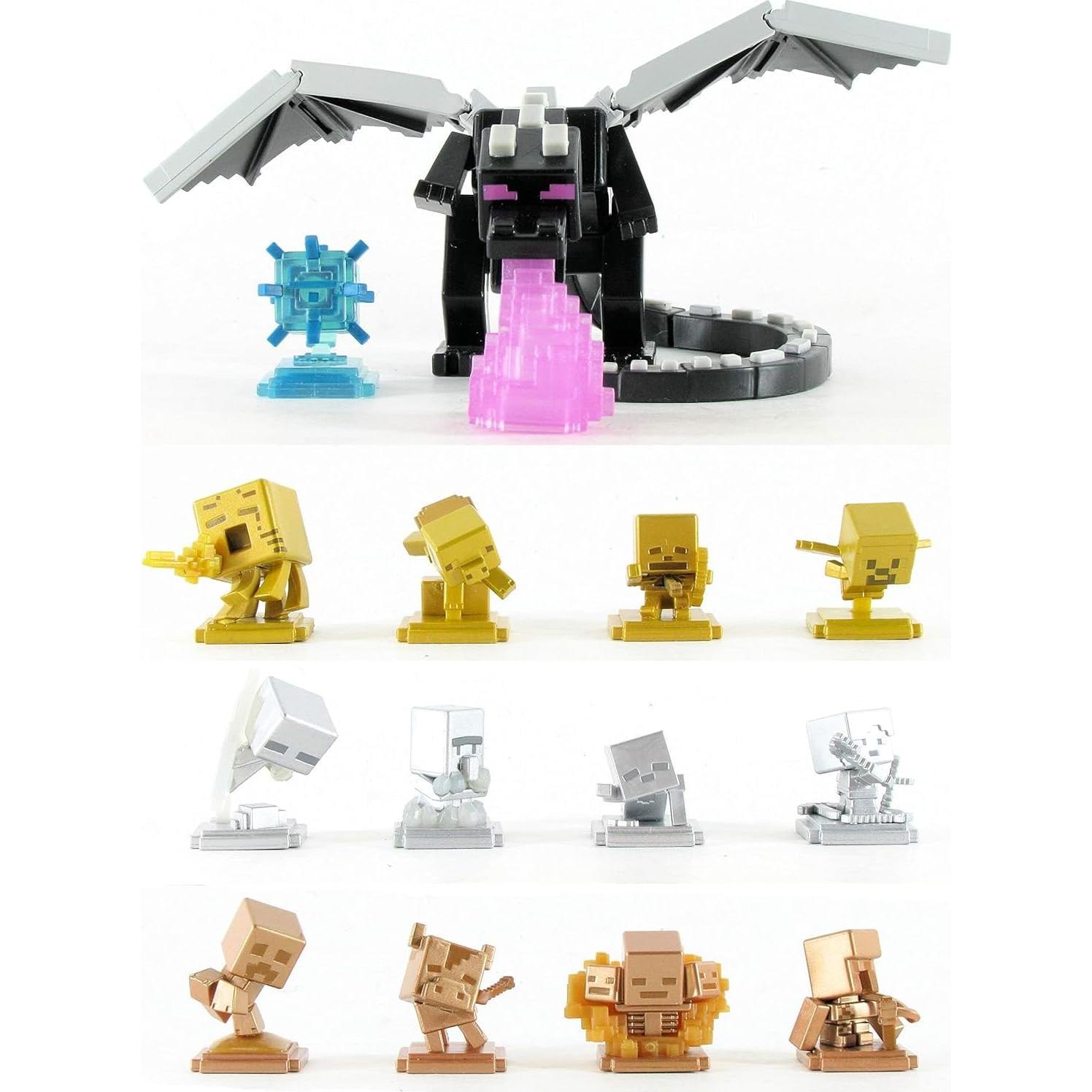 Figuras Mini Minecraft Logros 16 - Paquete de 3 Sorpresa