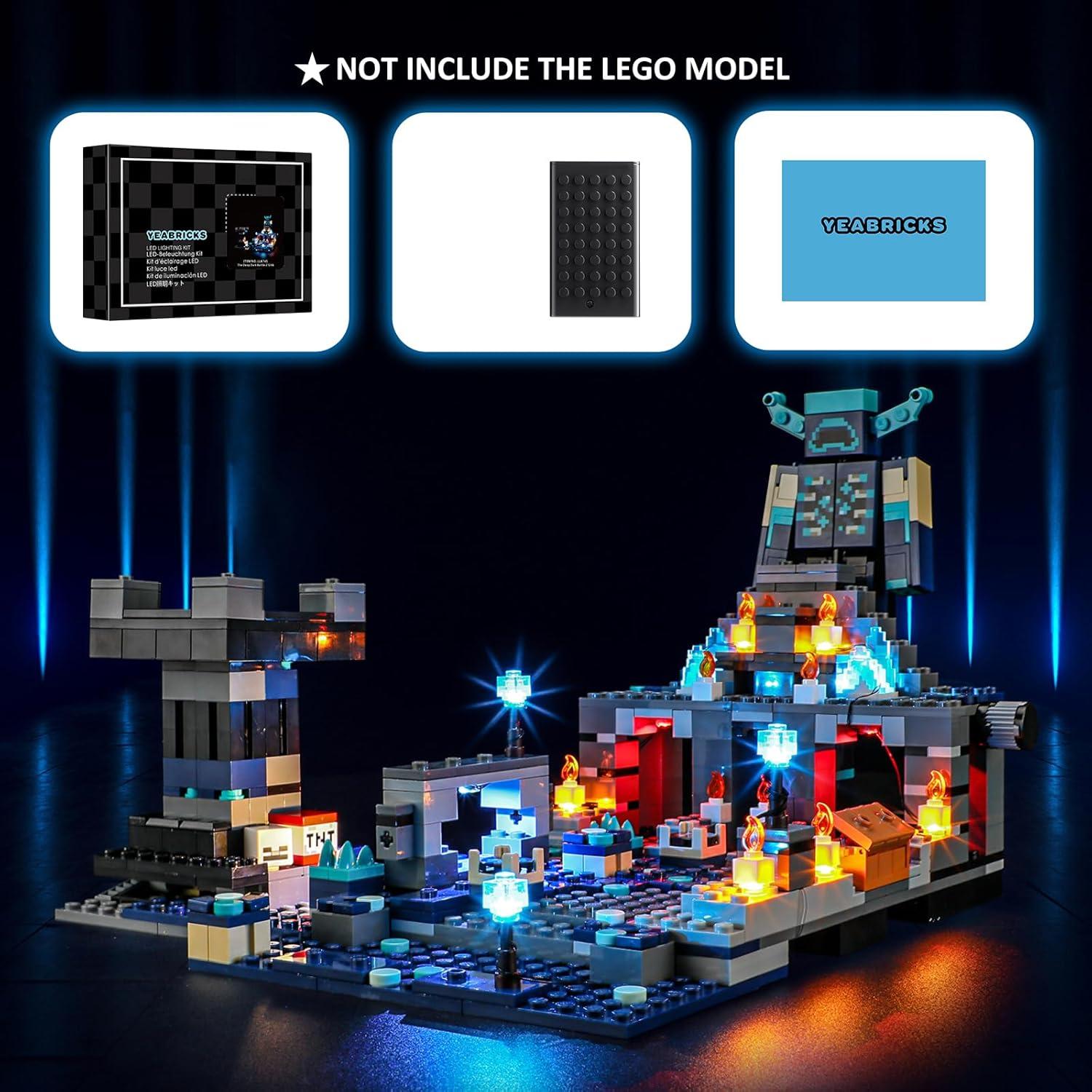 Kit de Luz LED Yeabricks para Lego Minecraft 21246
