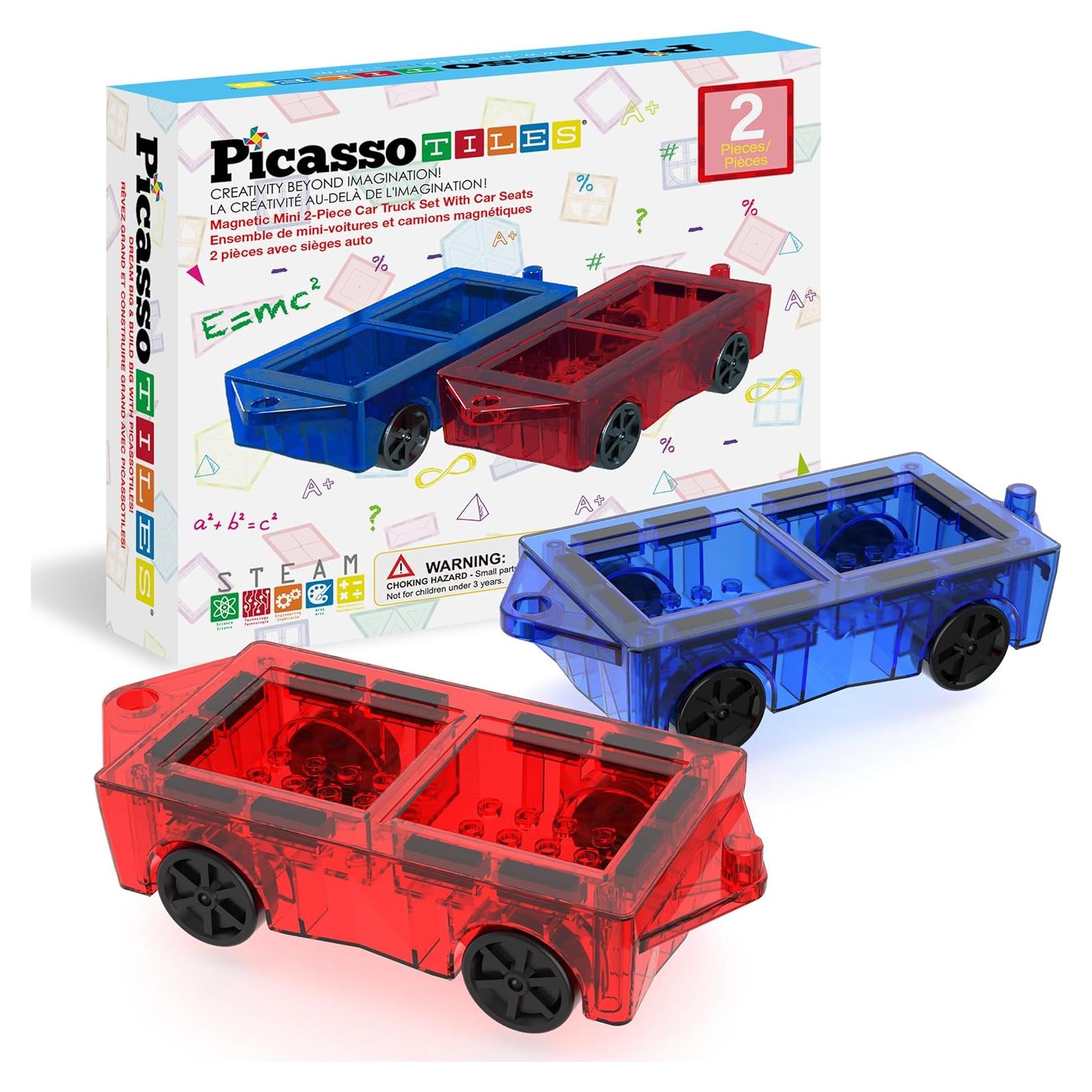 Juego de Construcción Mini Camión PicassoTiles 2 Piezas 13.8 cm