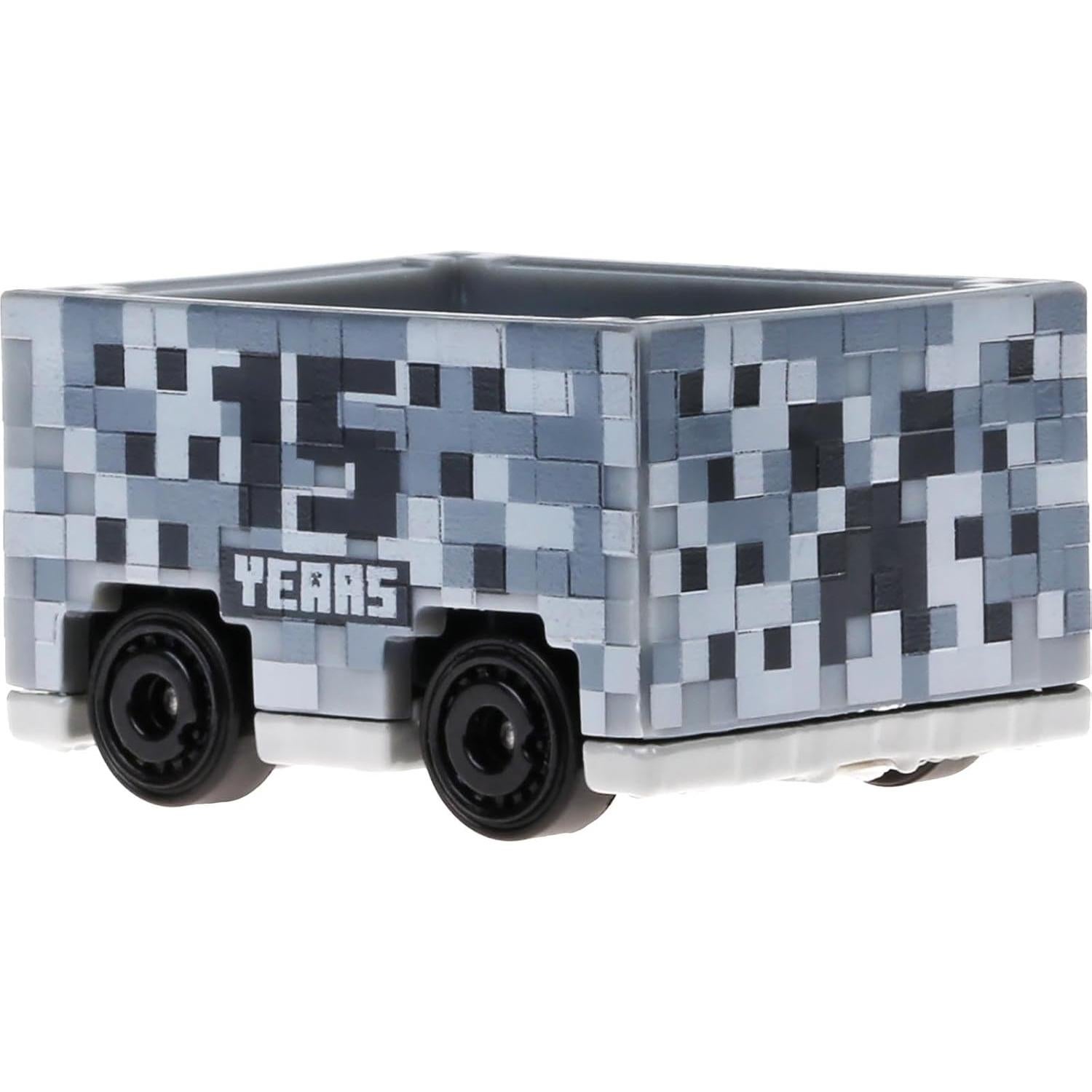 Hot Wheels Carro de Mina Minecraft 15 Años DieCast 100g
