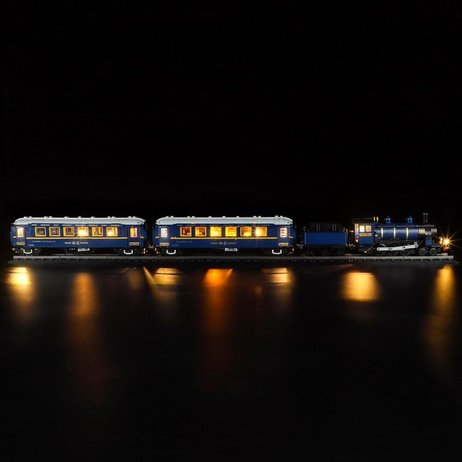 Kit de Iluminación LED BRIKSMAX para Lego 21344 Tren Orient Express