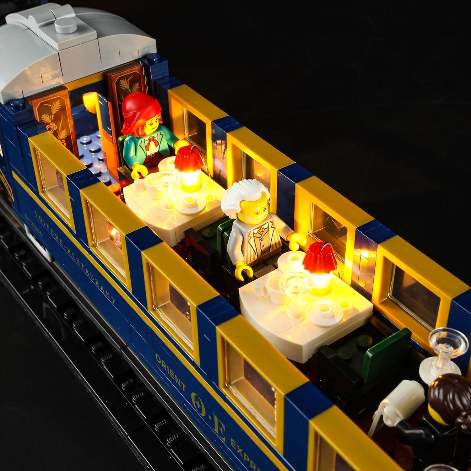 Kit de Iluminación LED BRIKSMAX para Lego 21344 Tren Orient Express