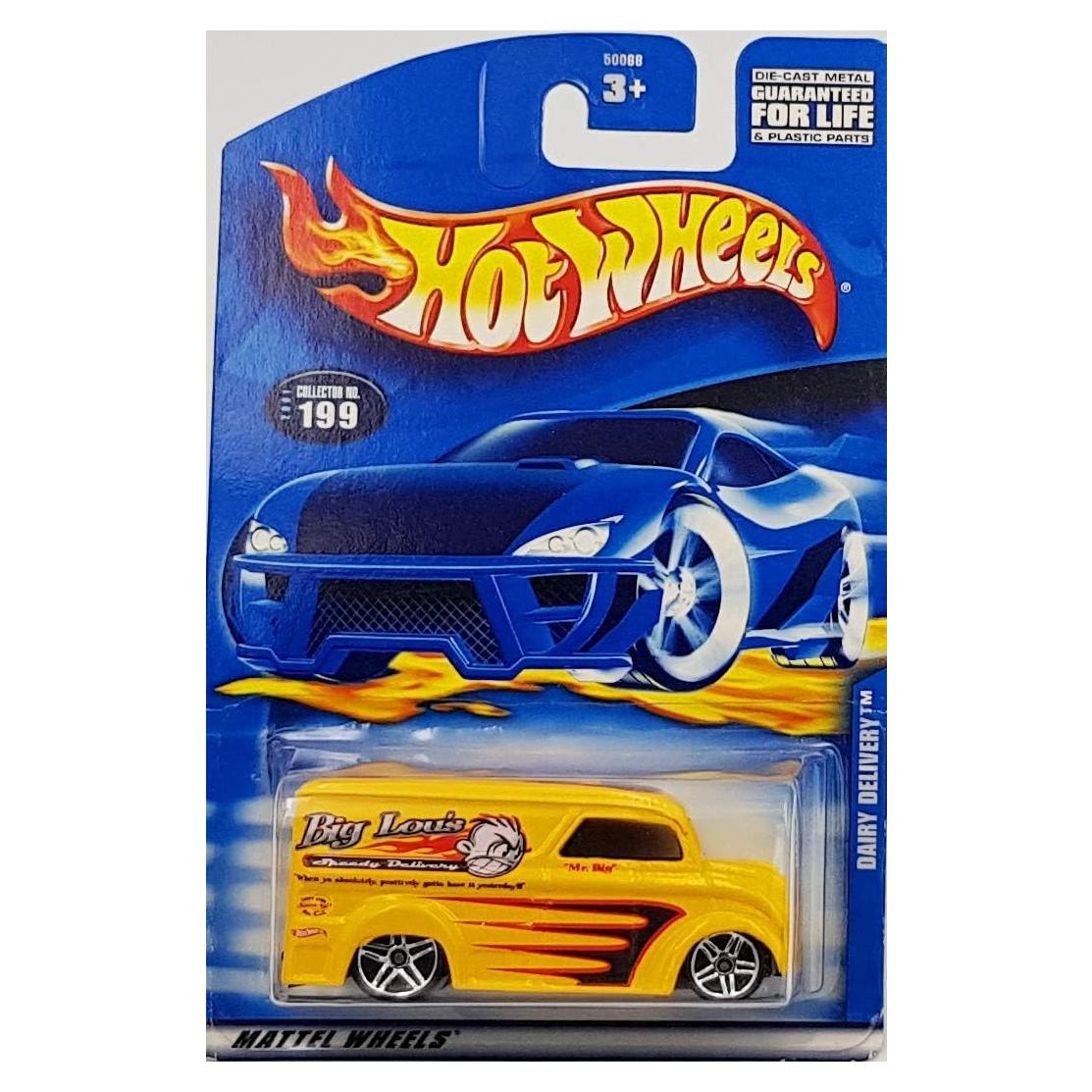 Furgoneta de Entrega de Lácteos Hot Wheels Big Lou 18.74cm