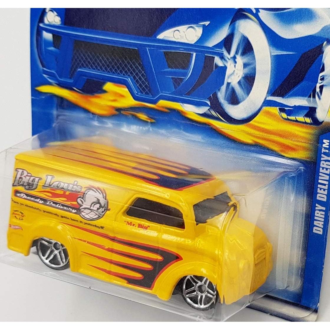 Furgoneta de Entrega de Lácteos Hot Wheels Big Lou 18.74cm