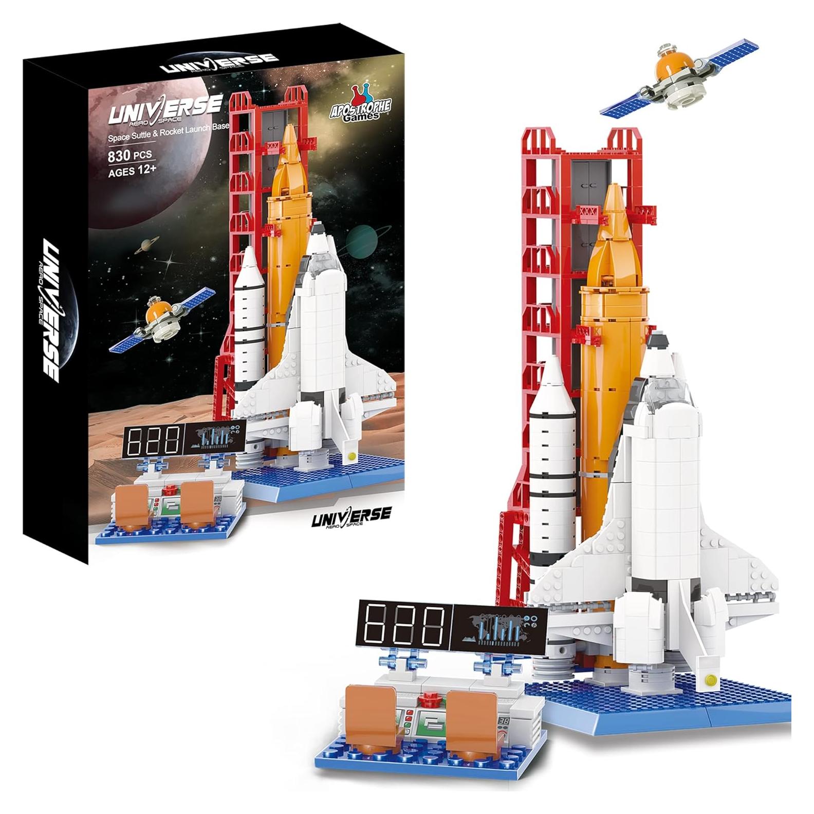 Juego de Construcción Transbordador Espacial Apostrophe Games 830 Piezas