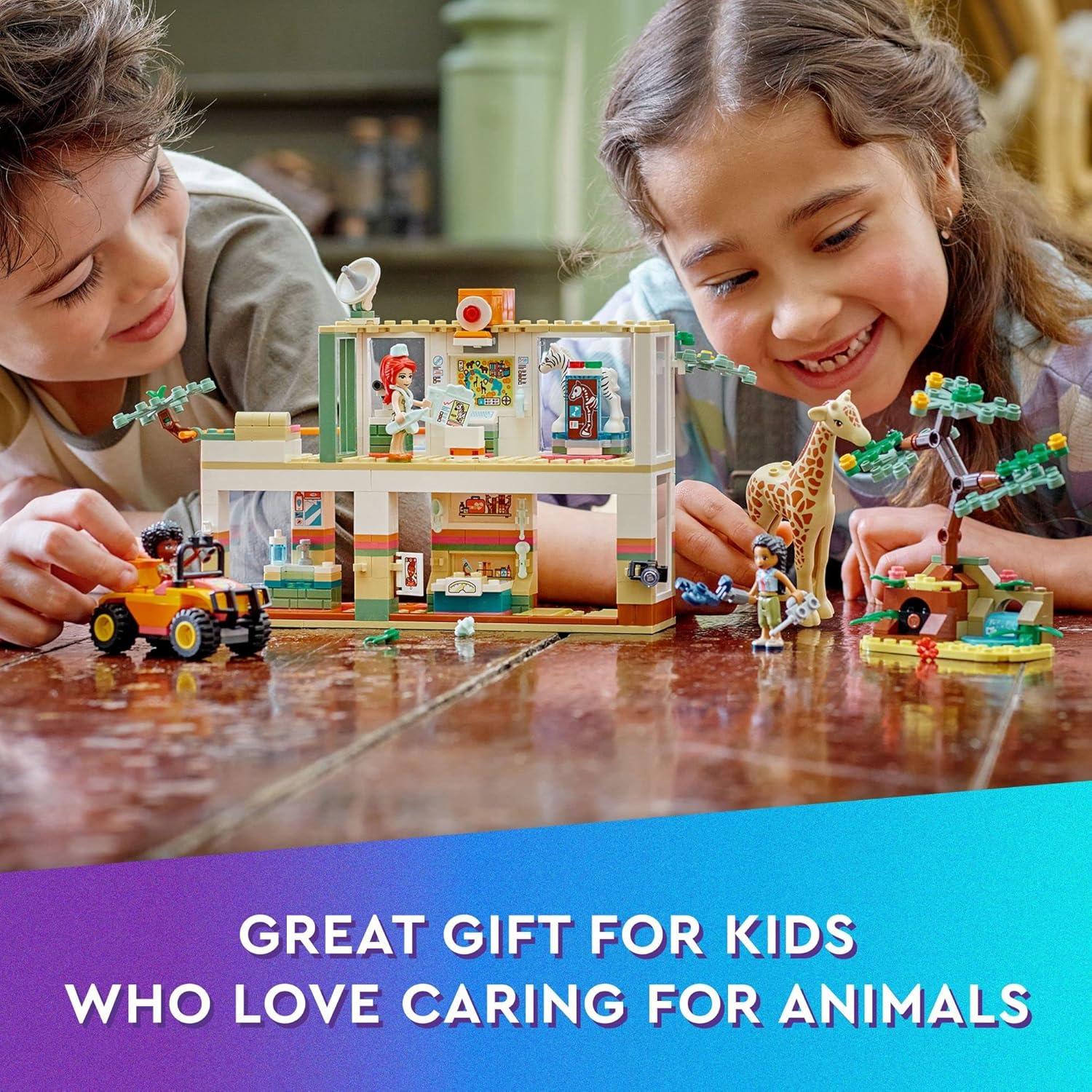 LEGO Friends Rescate de Vida Silvestre 41717 con Animales y Mini Muñecas