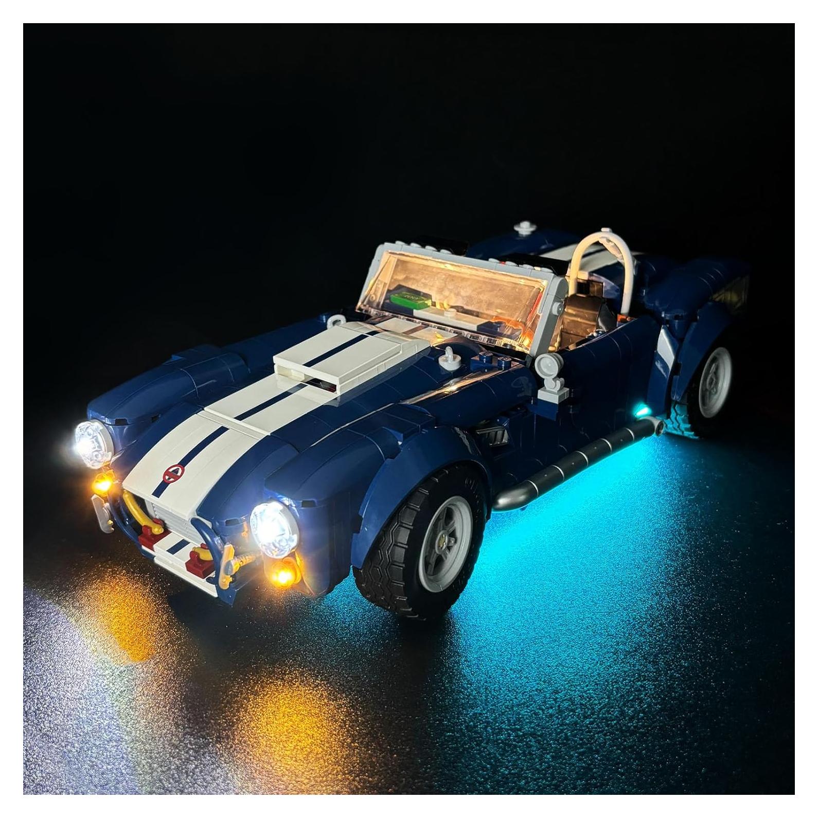 Kit de Luz LED para Lego 10357 Shelby Cobra 427 S/C