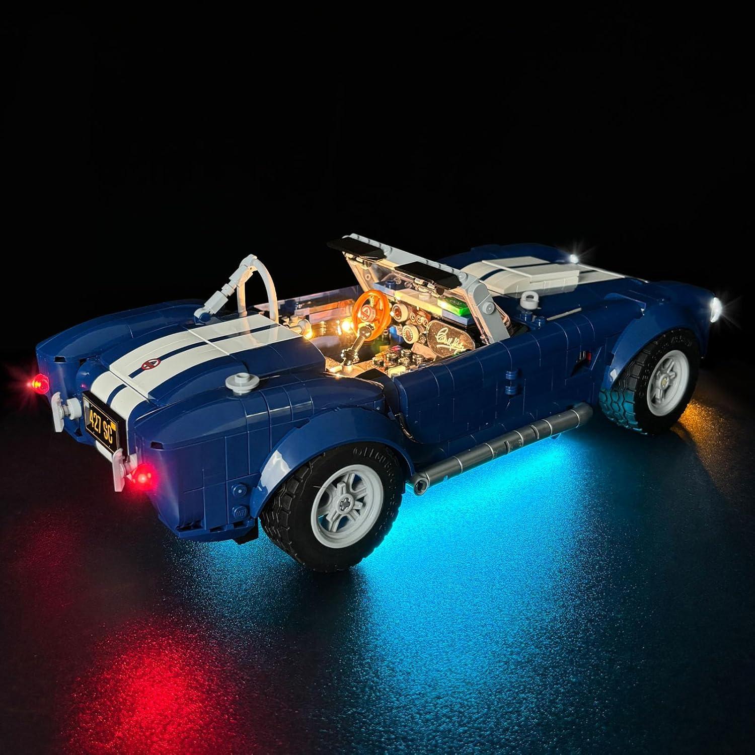 Kit de Luz LED para Lego 10357 Shelby Cobra 427 S/C