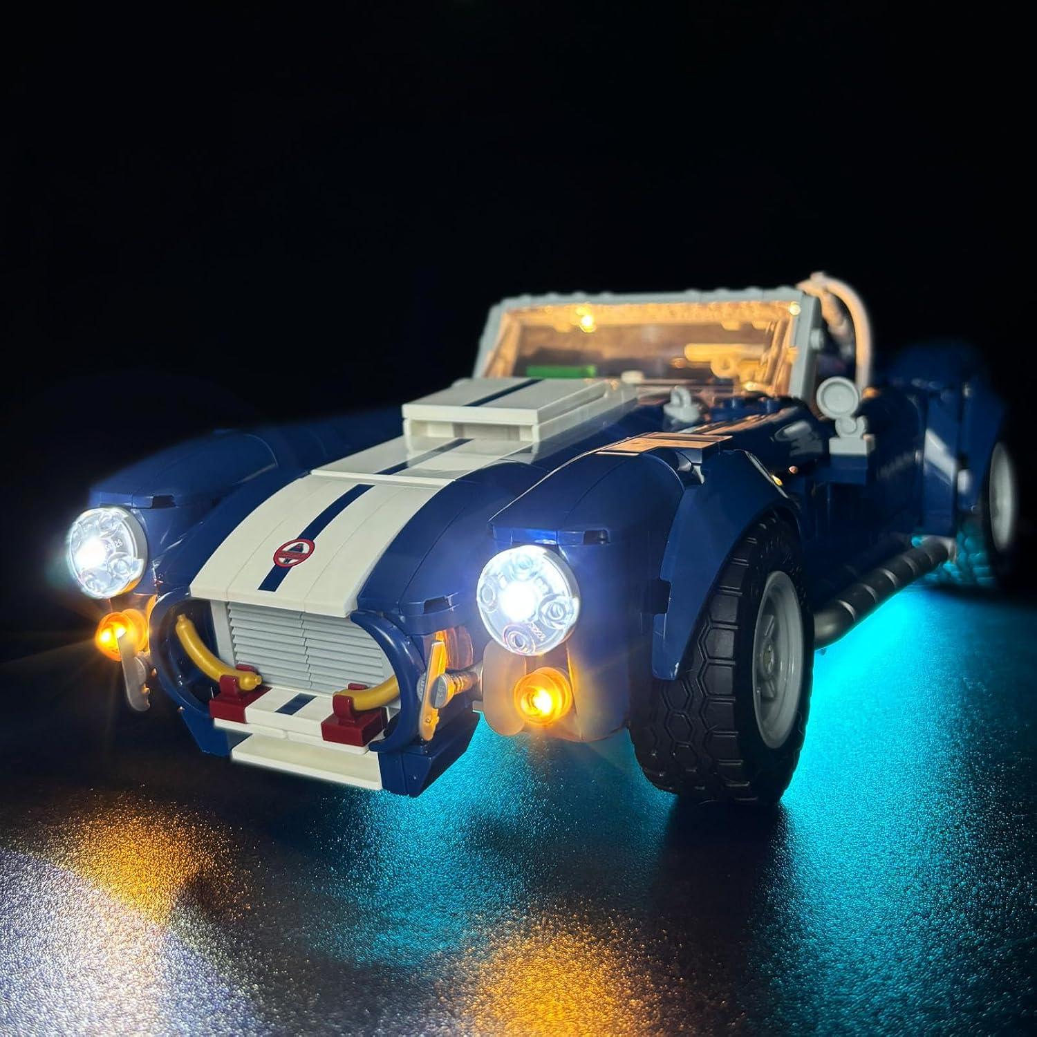 Kit de Luz LED para Lego 10357 Shelby Cobra 427 S/C