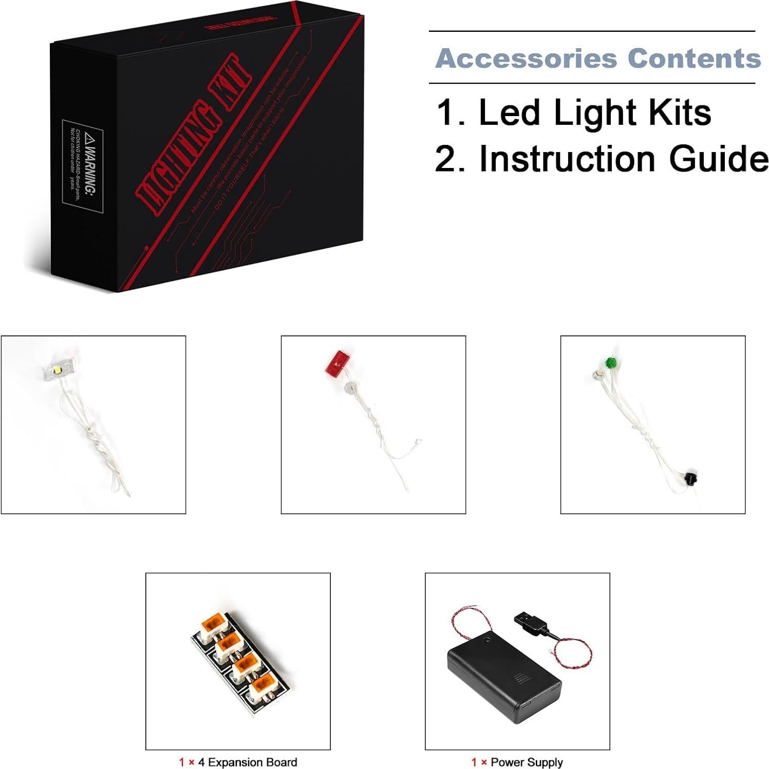 Kit de Luz LED BrickBling para Lego Animal Crossing 77049