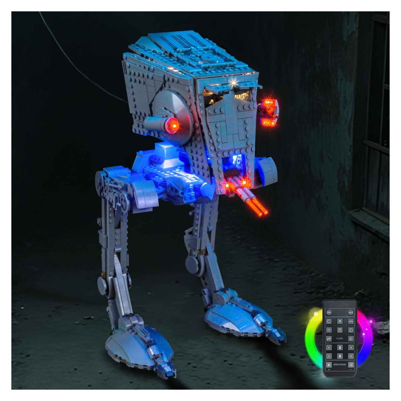 Iluminación LED Brickshining para LEGO AT-ST Walker 75417