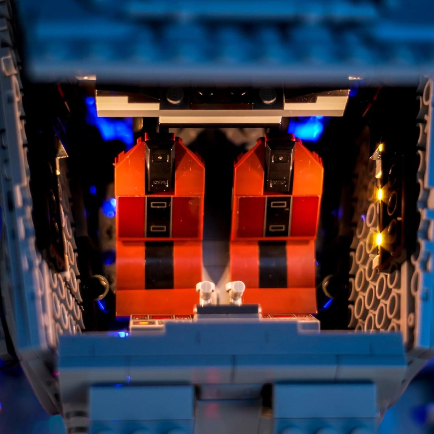 Iluminación LED Brickshining para LEGO AT-ST Walker 75417