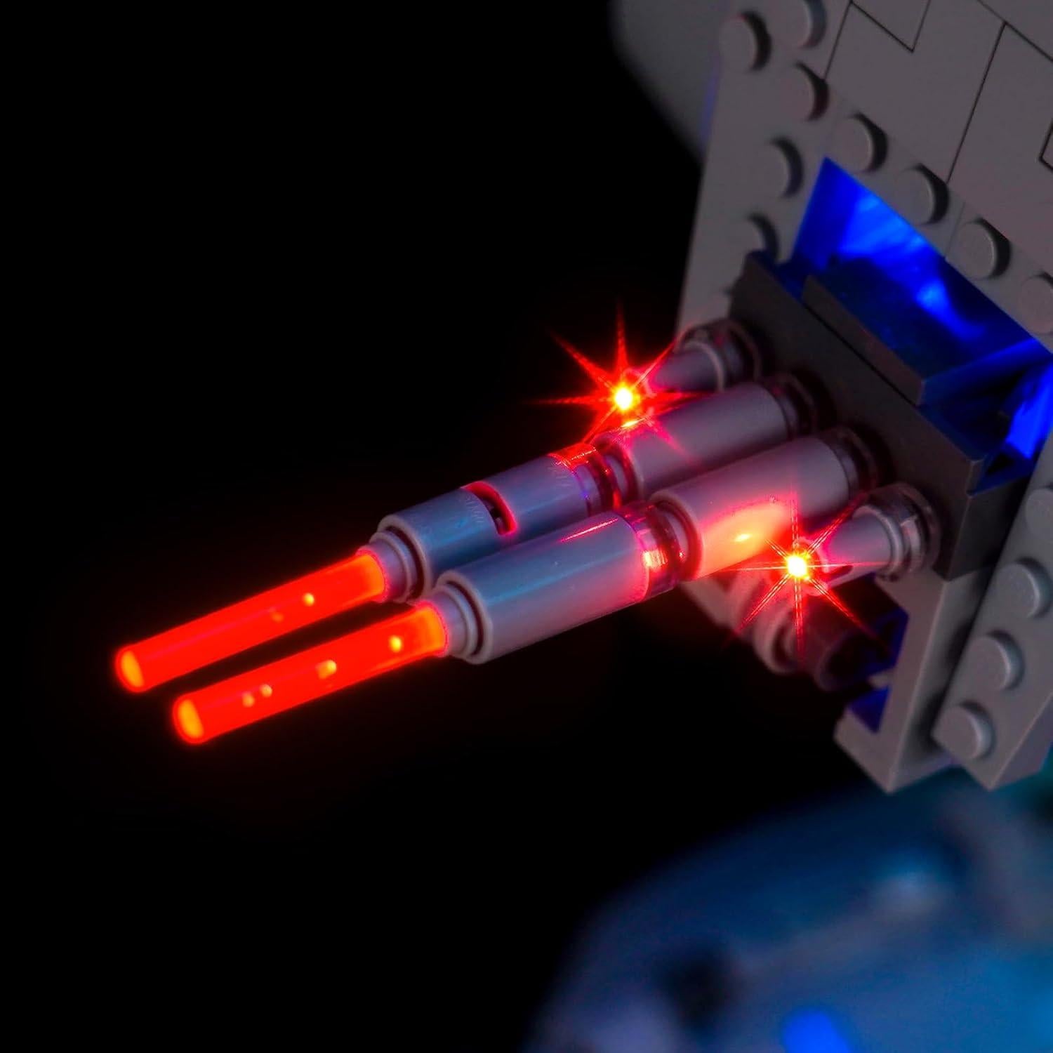 Iluminación LED Brickshining para LEGO AT-ST Walker 75417