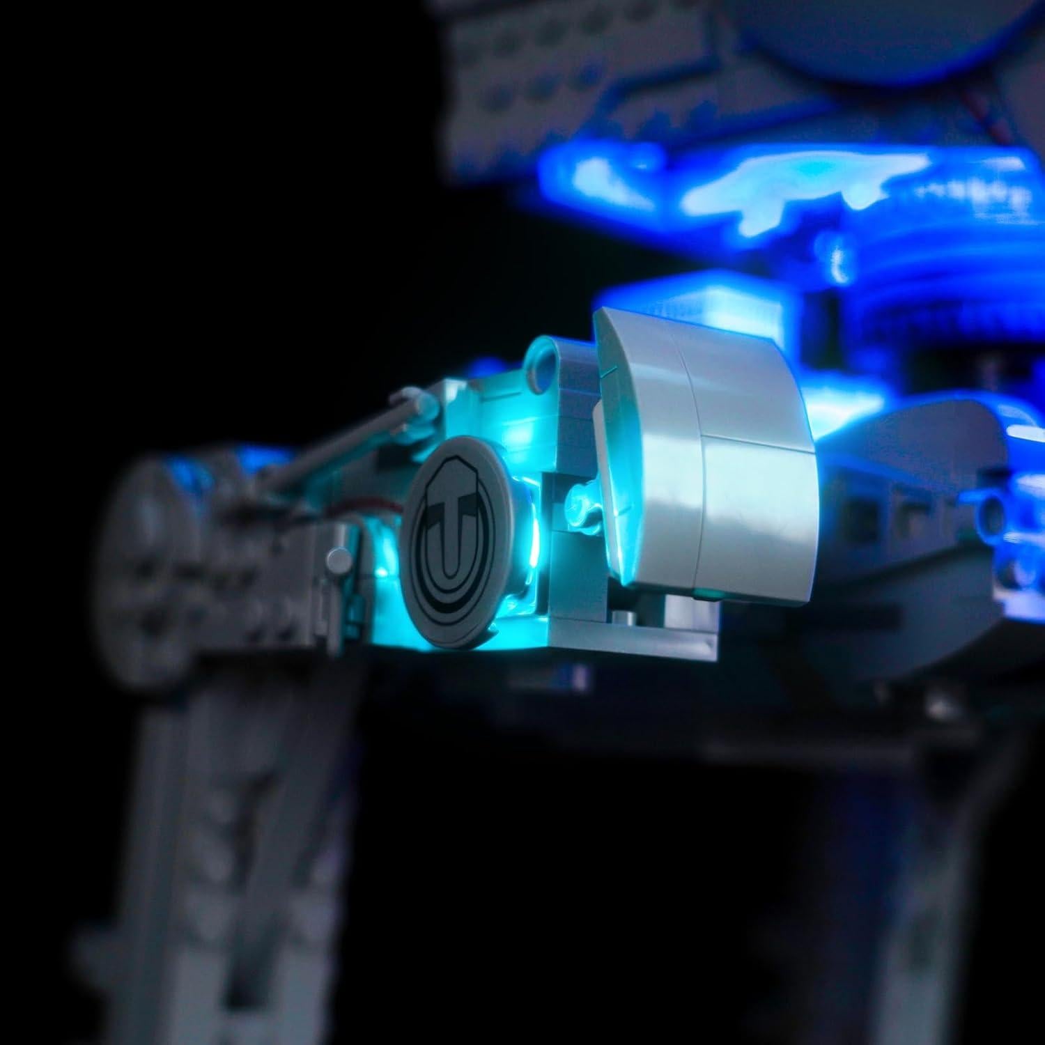 Iluminación LED Brickshining para LEGO AT-ST Walker 75417