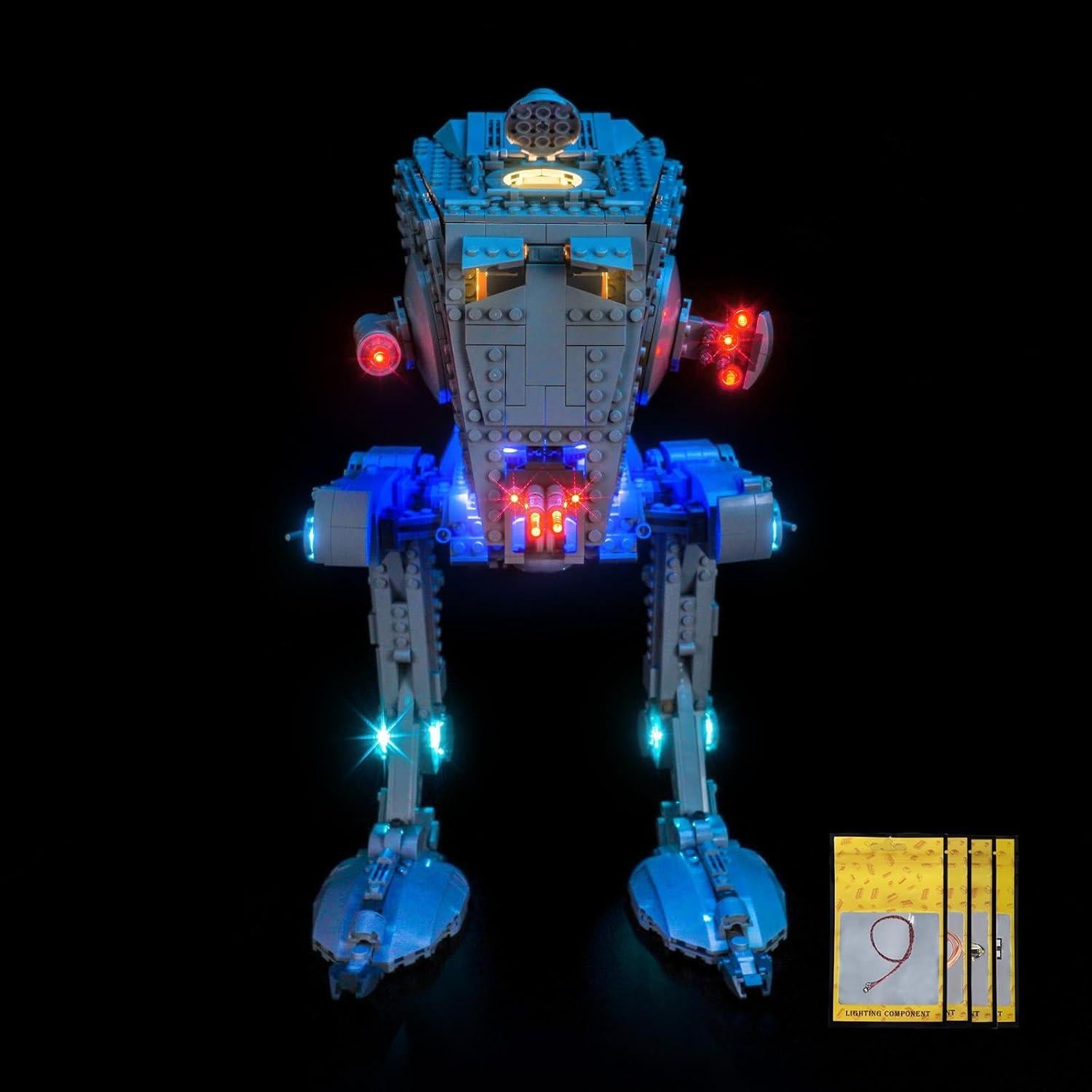 Iluminación LED Brickshining para LEGO AT-ST Walker 75417