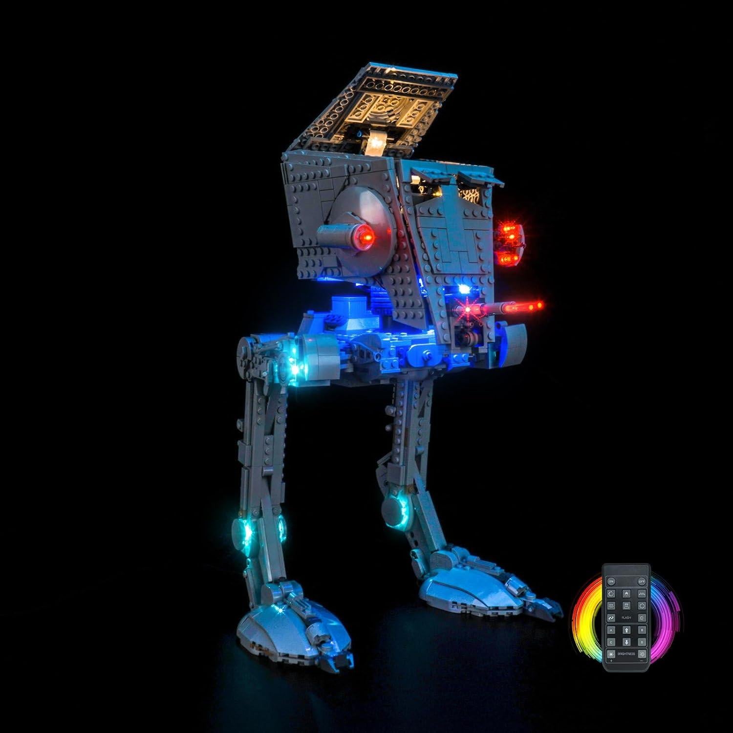 Iluminación LED Brickshining para LEGO AT-ST Walker 75417