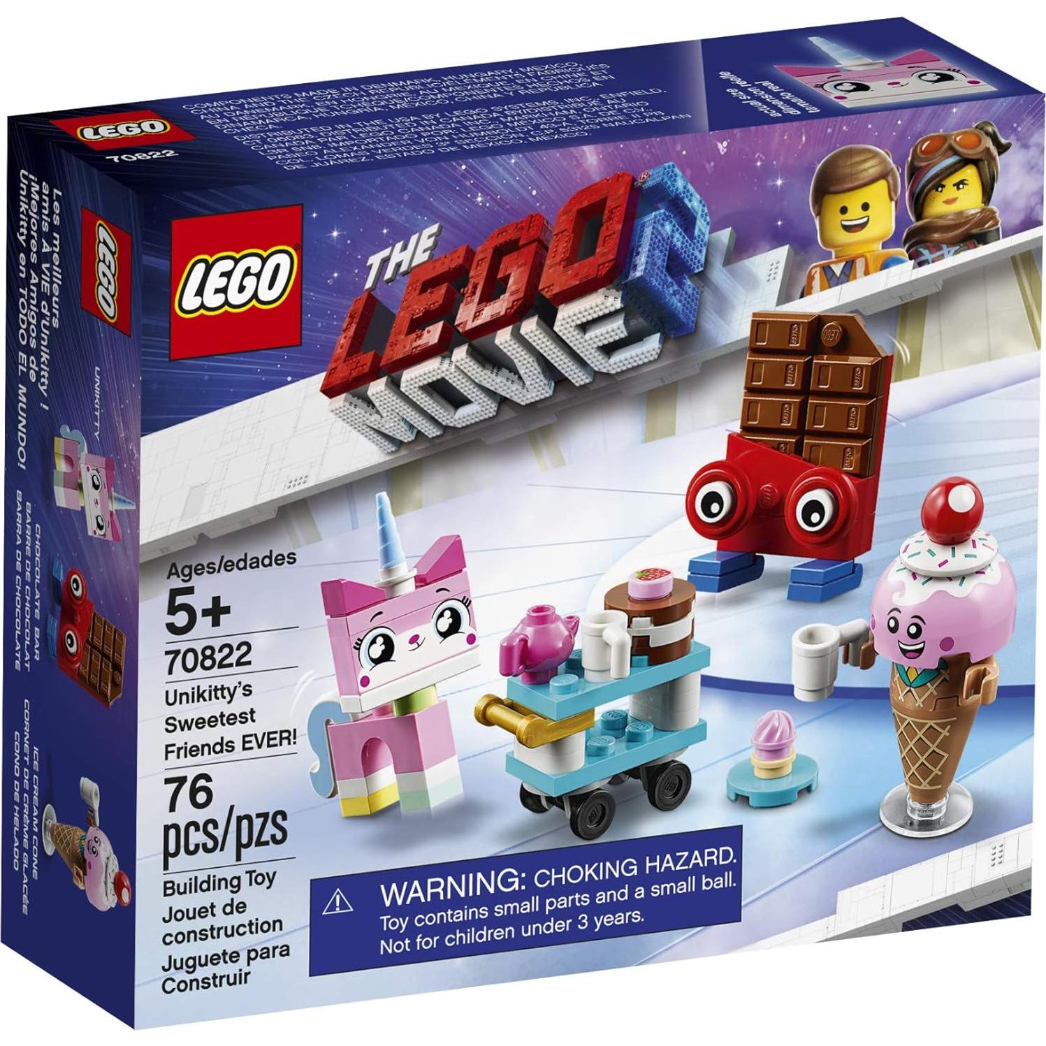 LEGO 70822 Unikitty y Amigos de Comida - Set 76 Piezas