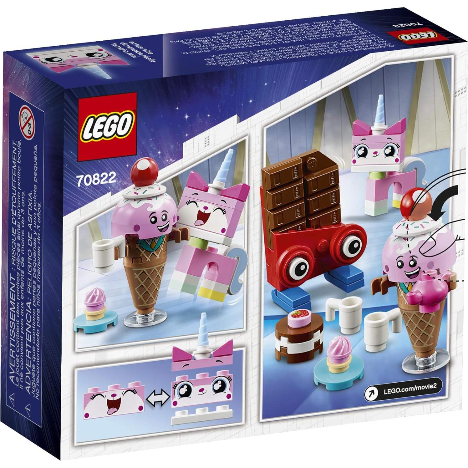 LEGO 70822 Unikitty y Amigos de Comida - Set 76 Piezas